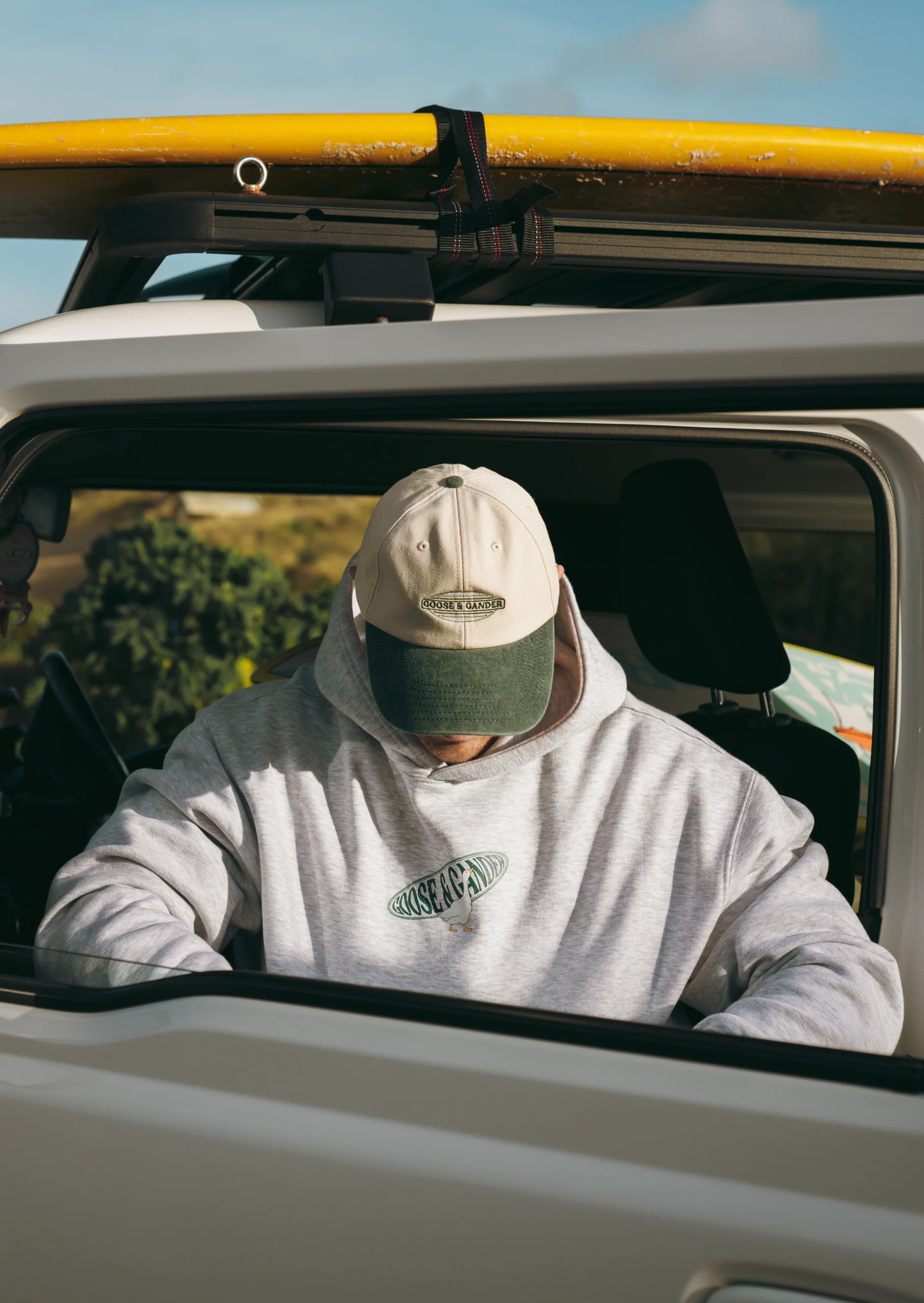 L&L Checkered Hoodie - Ash Grey - Image 6