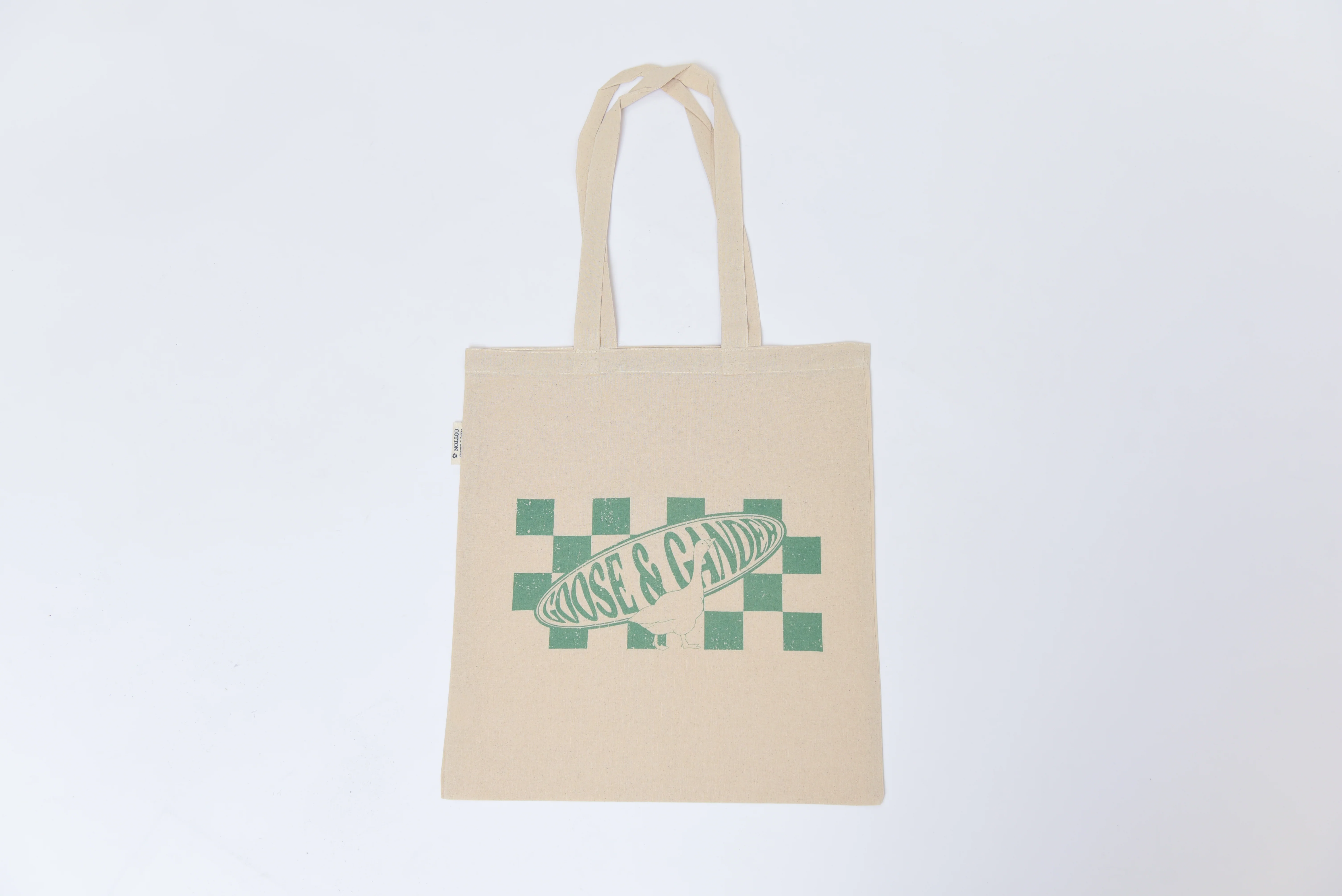L&L Checkered Tote Bag - Image 5
