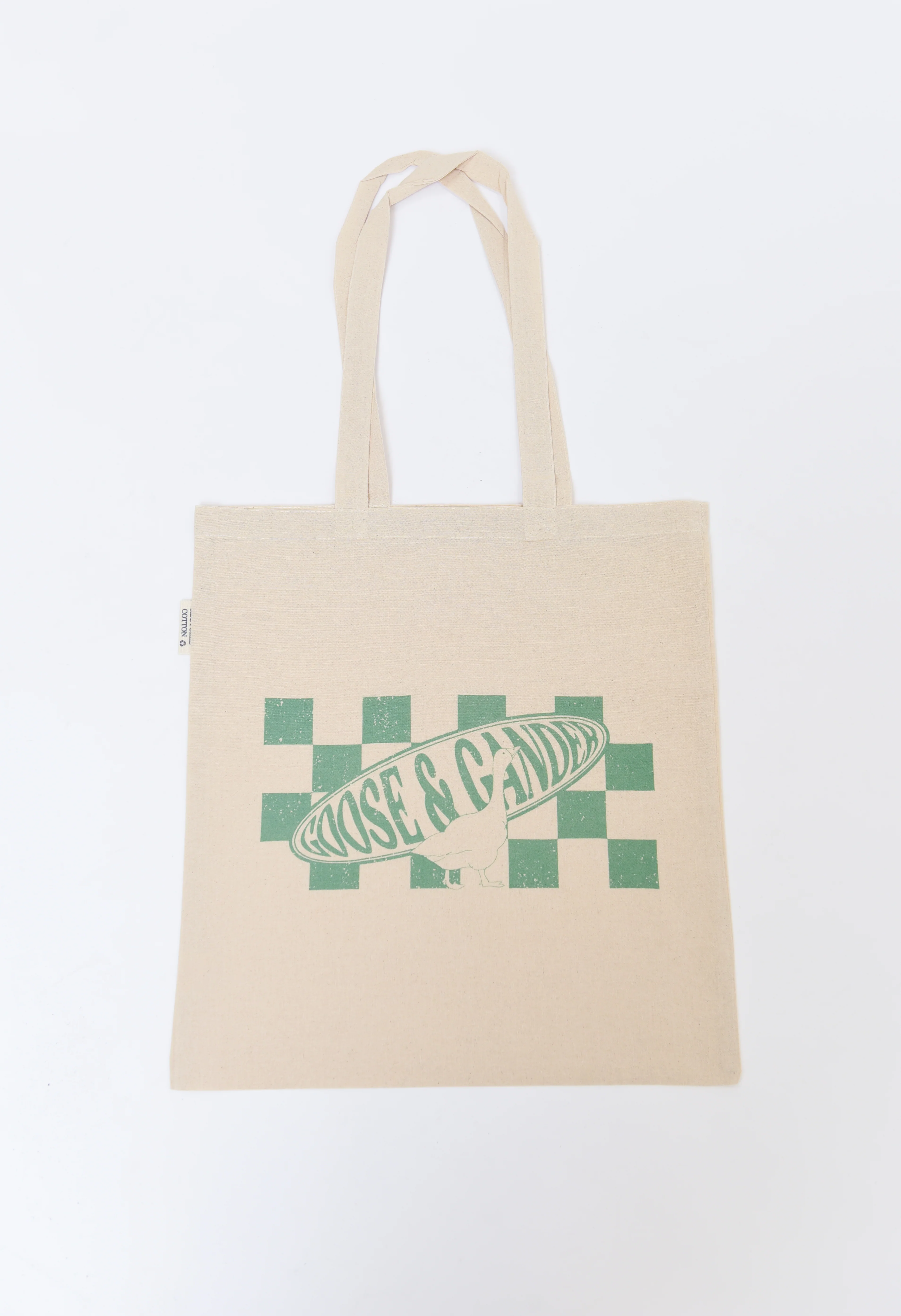 L&L Checkered Tote Bag - Image 6