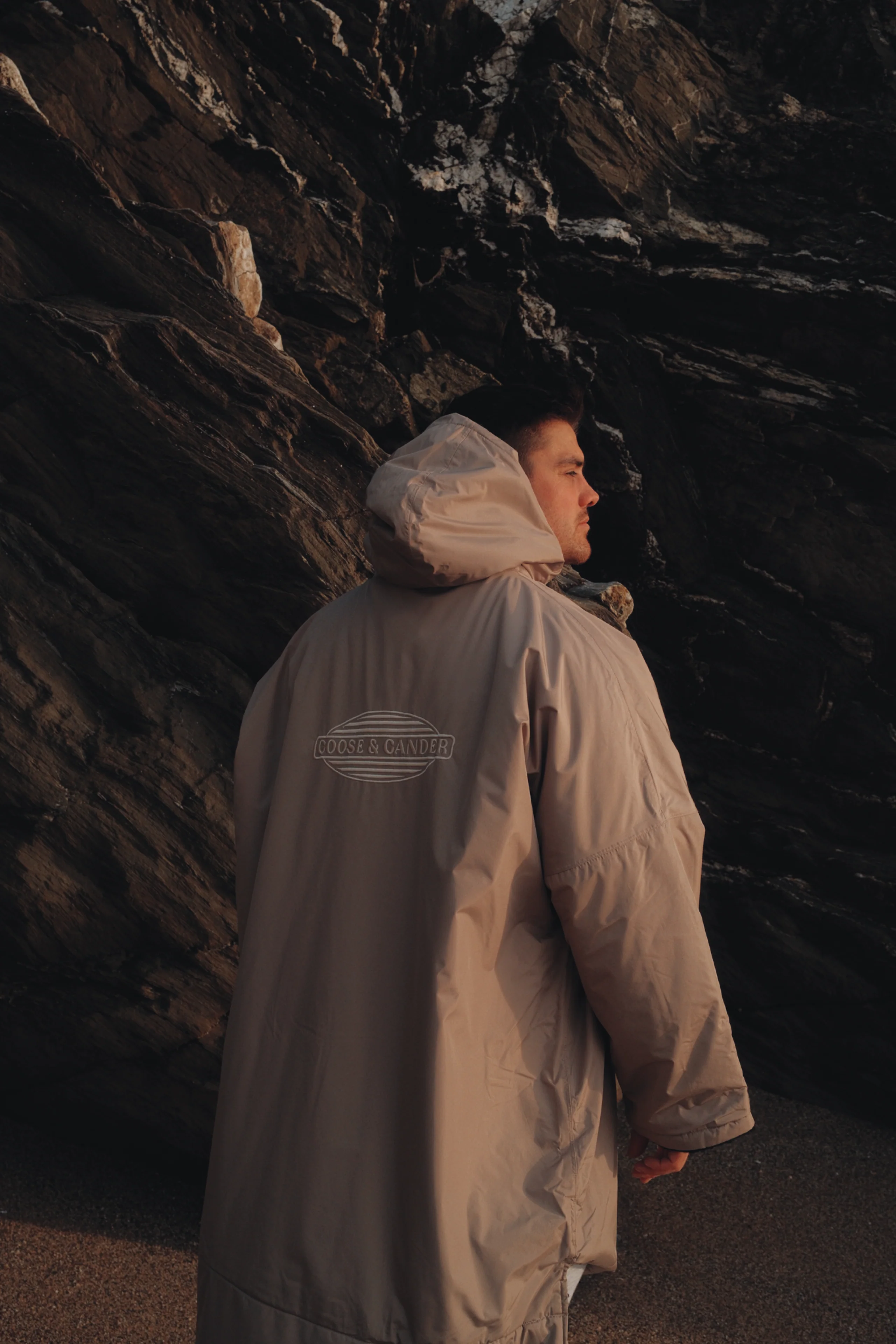 L&L Waterproof All Weather Robe - Sand - Image 4