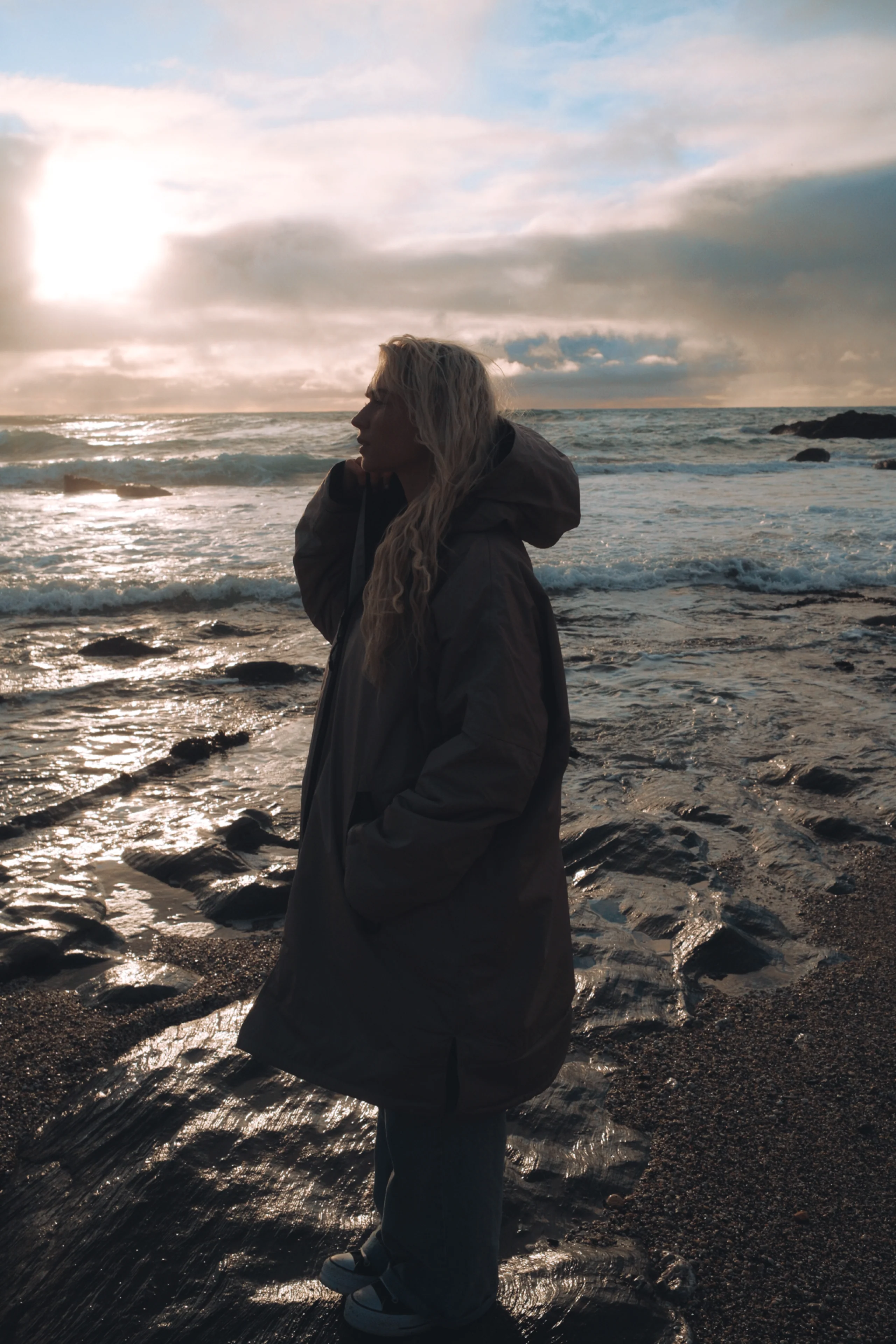 L&L Waterproof All Weather Robe - Sand - Image 6