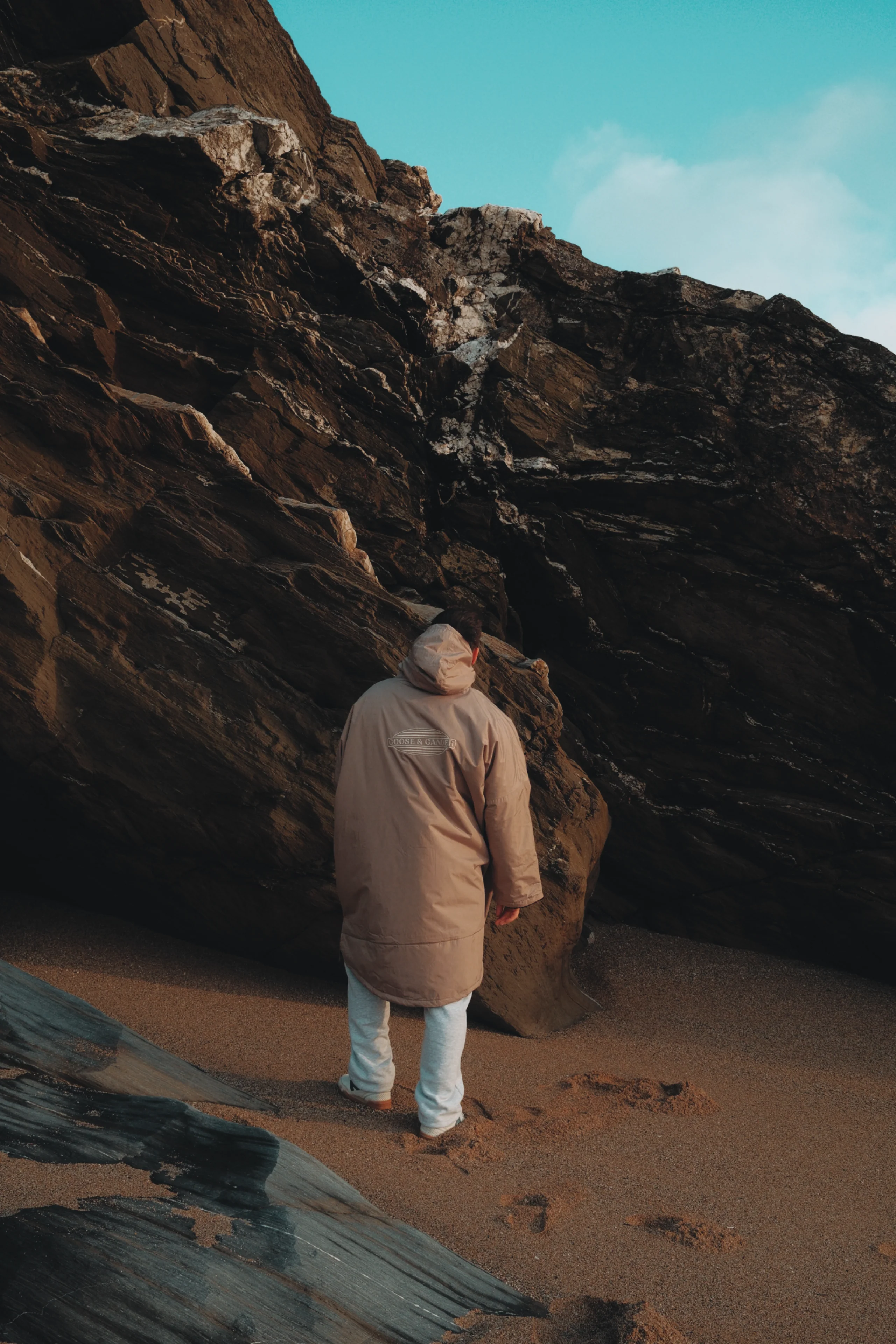 L&L Waterproof All Weather Robe - Sand - Image 8