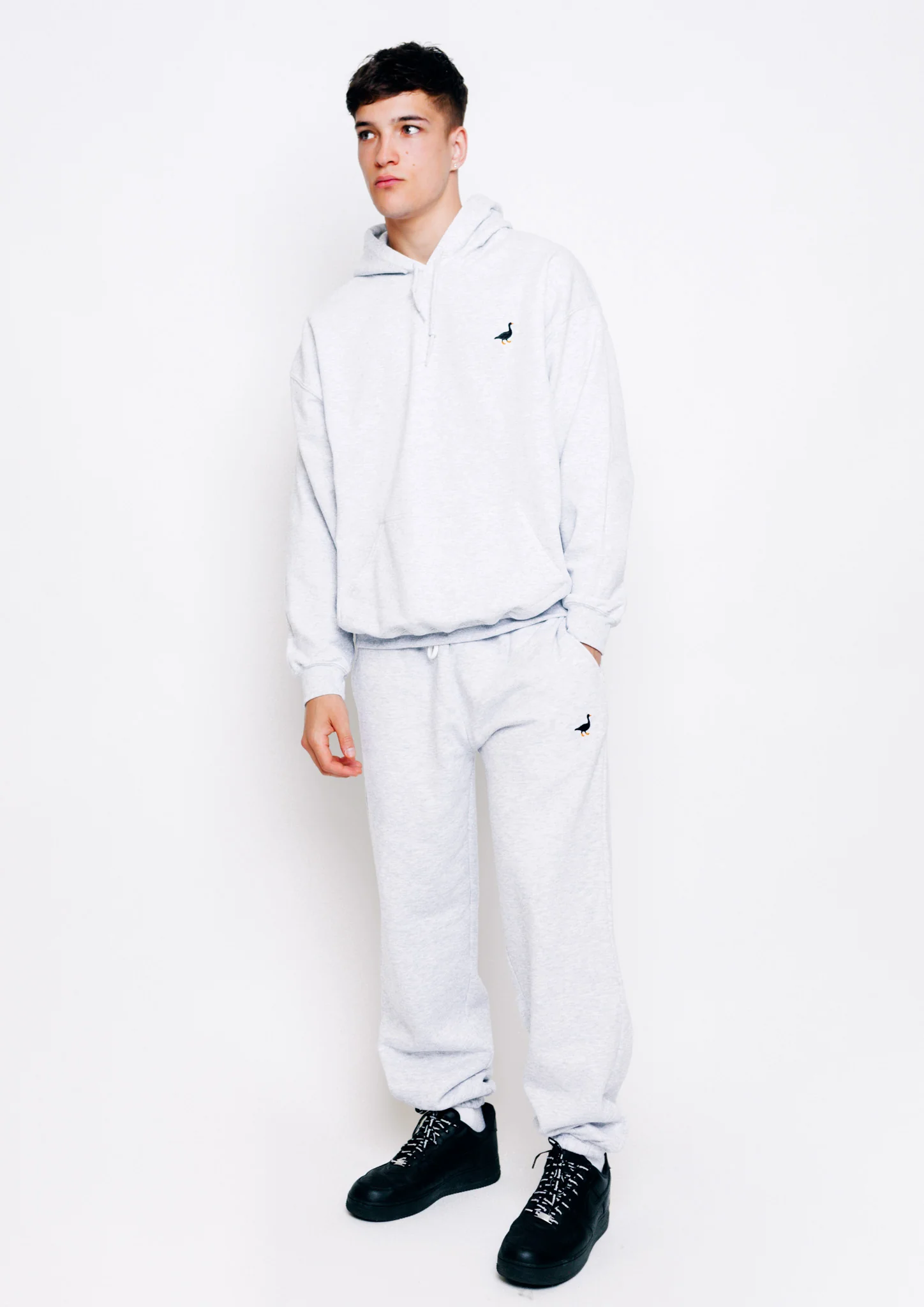 Goose Hood - Ash Grey - Image 3
