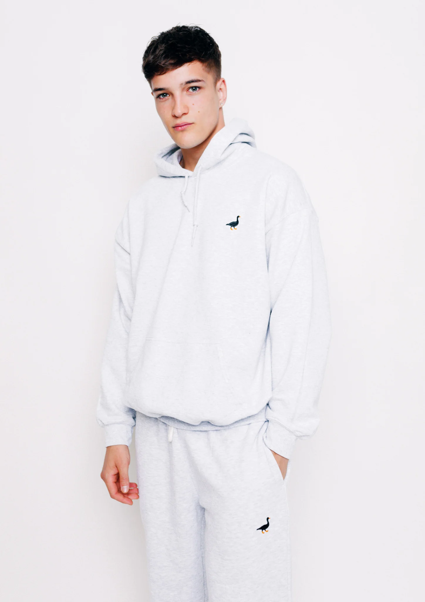 Goose Hood - Ash Grey - Image 4