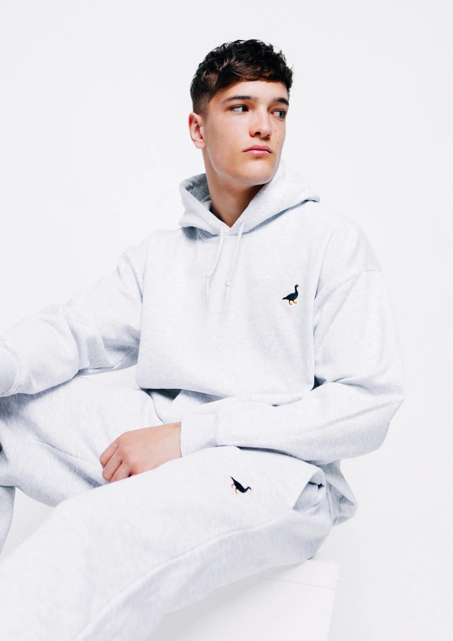Goose Hood - Ash Grey - Image 8
