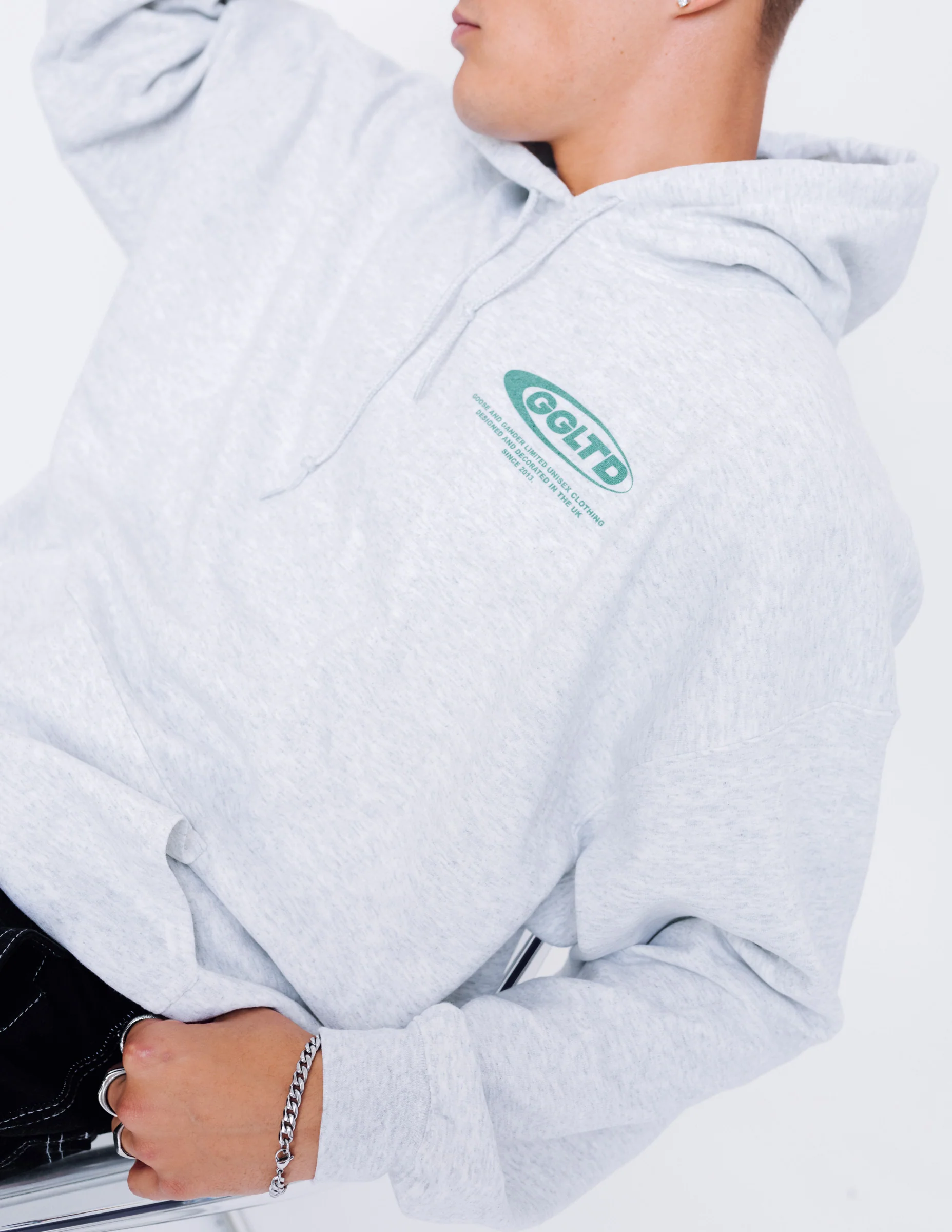 Goose League Hood - Ash Grey - Image 4