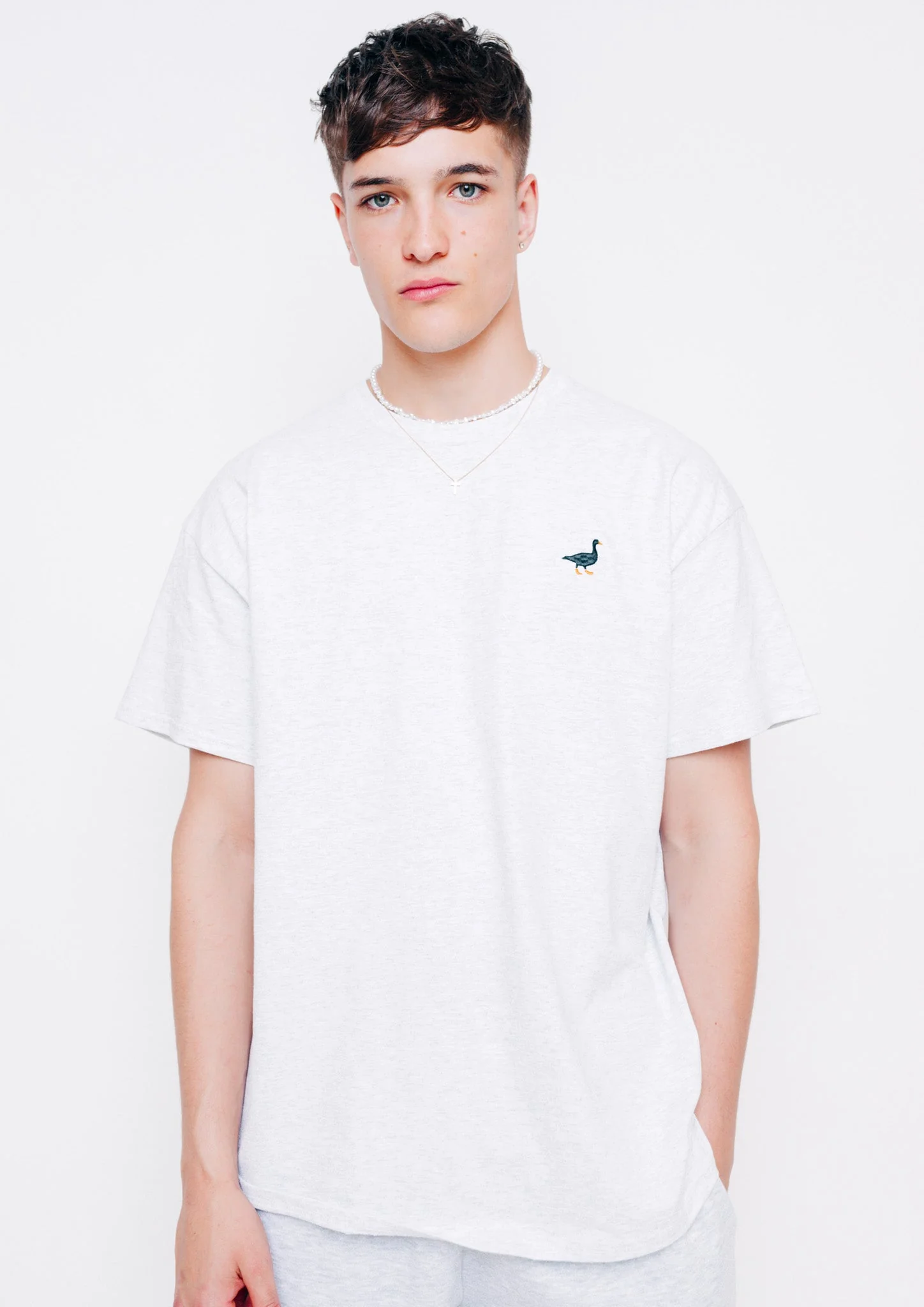 Goose Tee - Ash Grey - Image 11