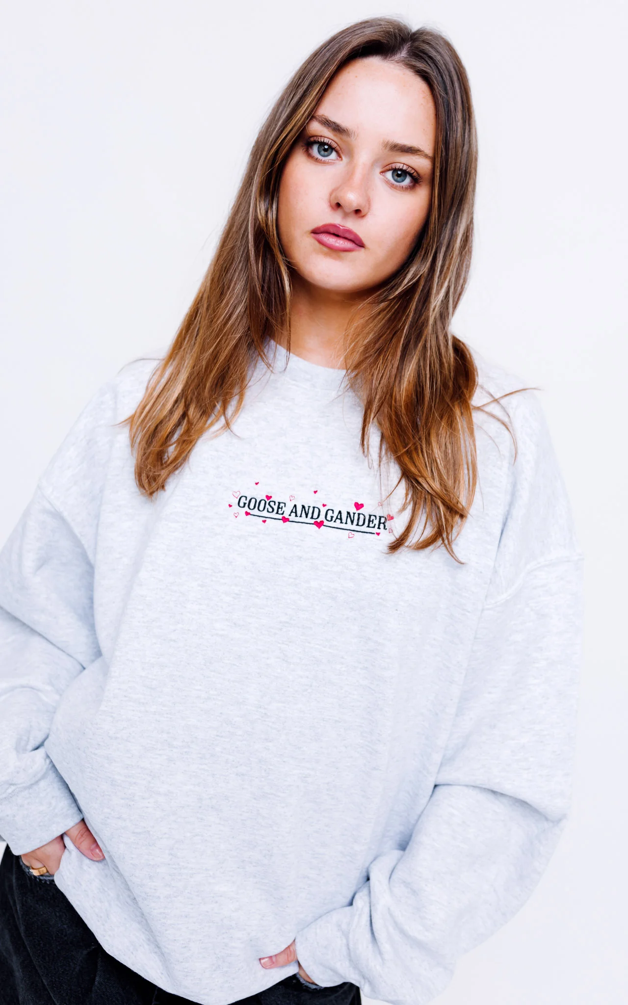 Heart Club LTD Sweat - Ash Grey - Image 4