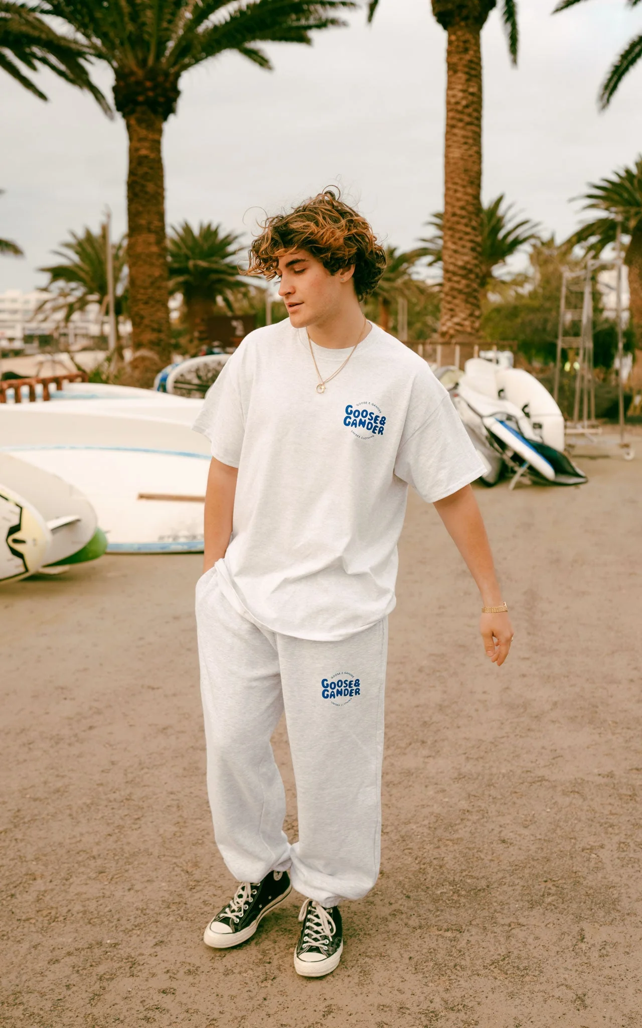 Azure Joggers - Ash Grey - Image 3