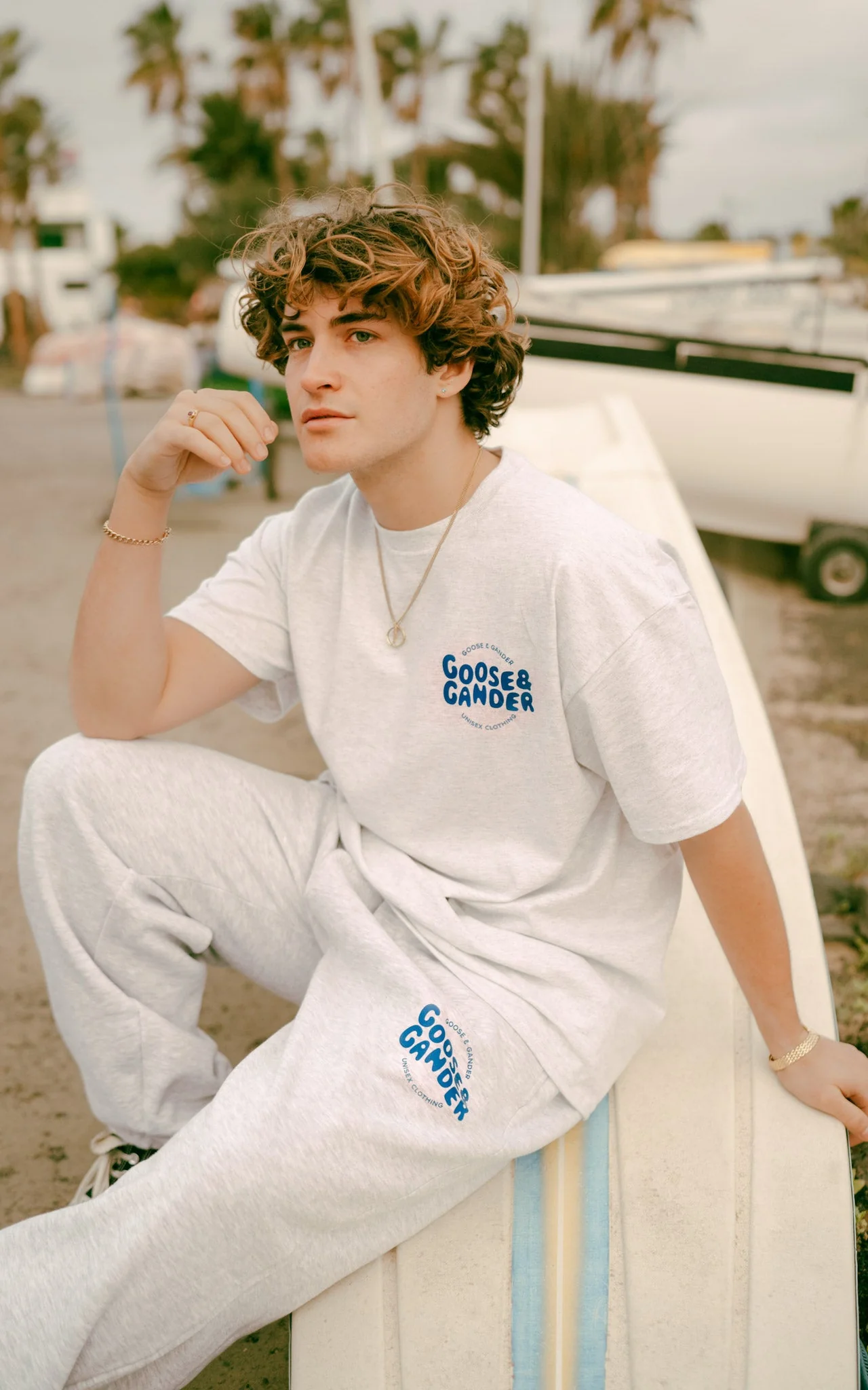 Azure Joggers - Ash Grey - Image 7