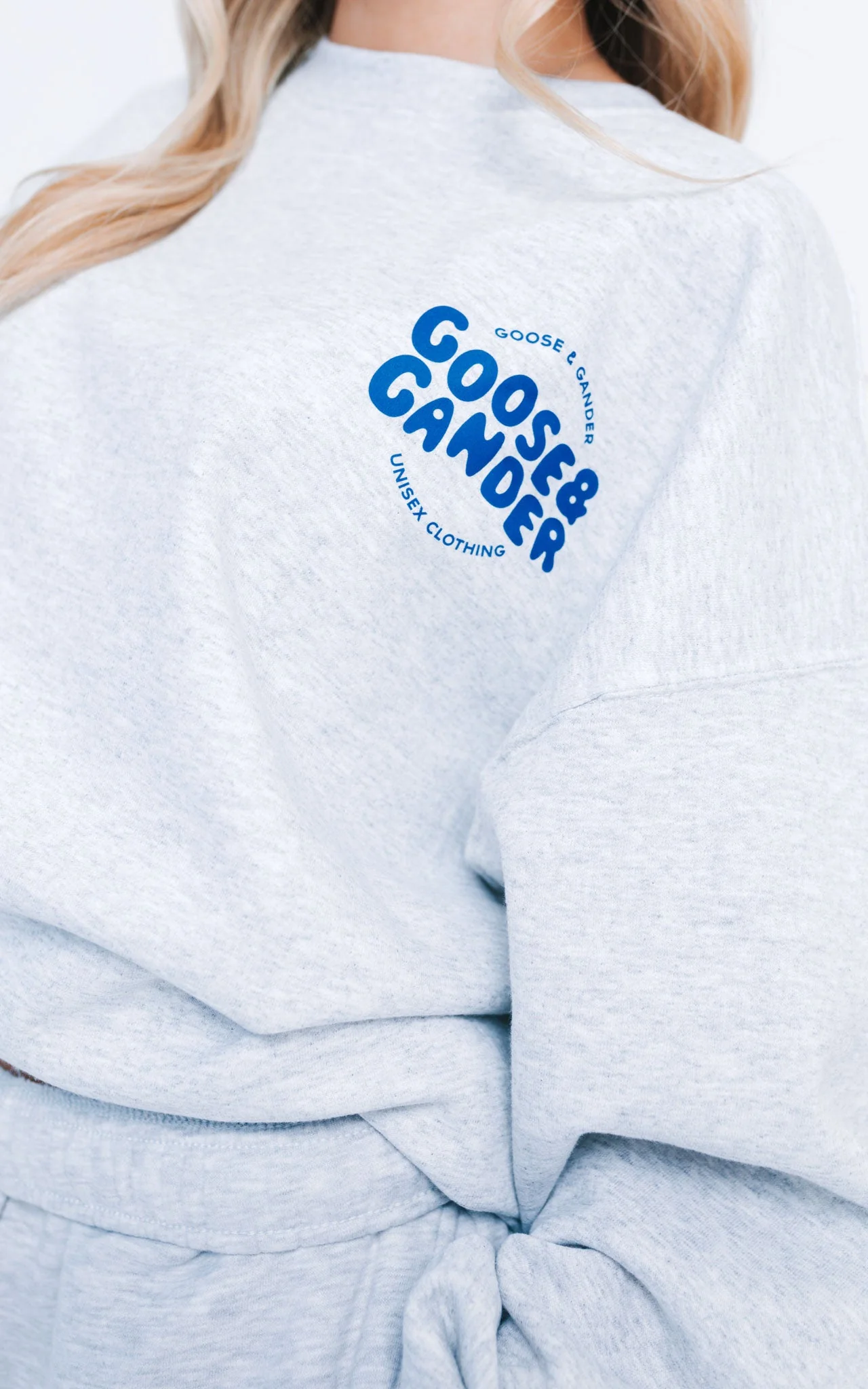 Azure Sweatshirt - Ash Grey - Image 9