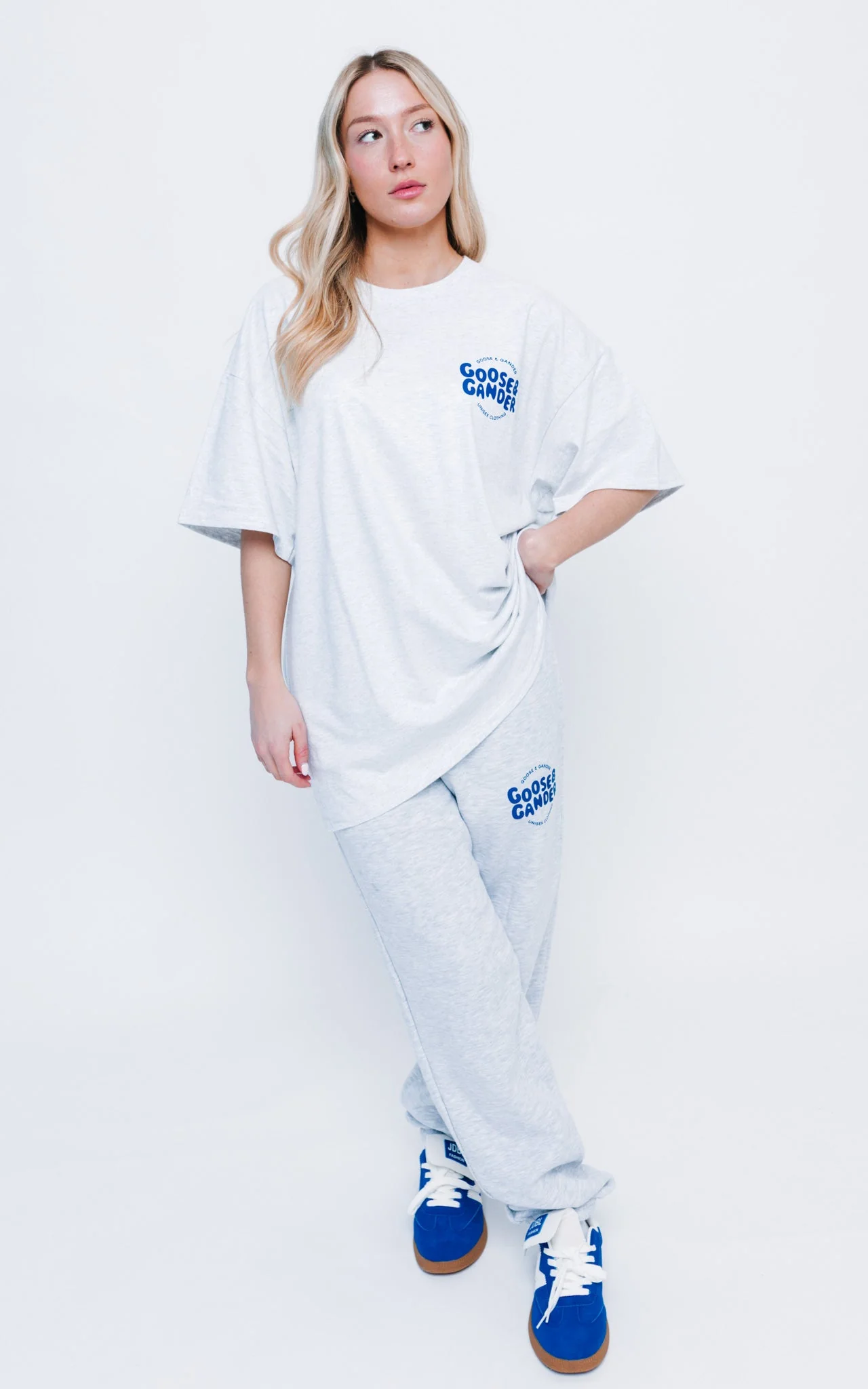 Azure Tee - Ash Grey - Image 10
