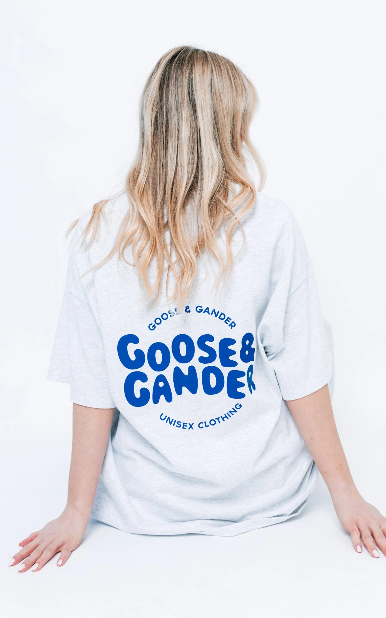 Azure Tee - Ash Grey - Image 8
