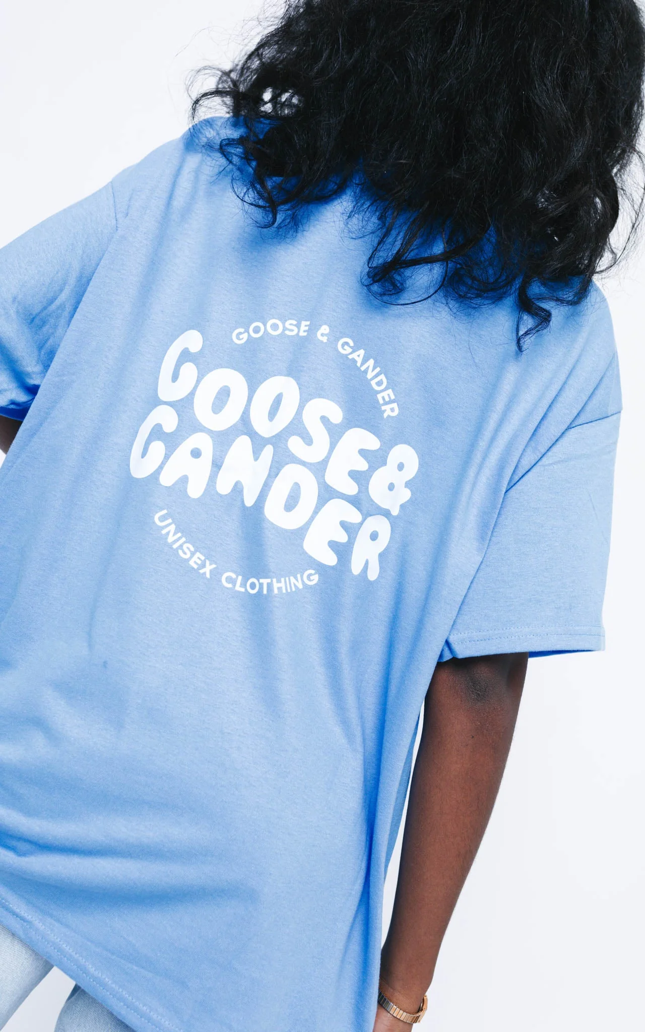 Azure Tee - Carolina Blue - Image 10
