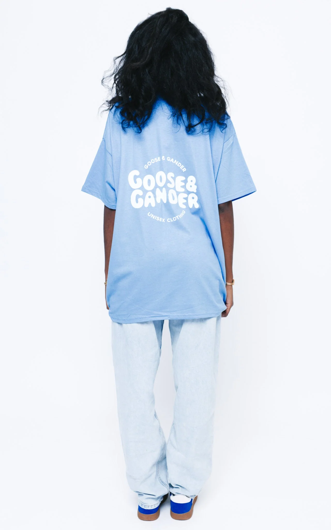 Azure Tee - Carolina Blue - Image 12