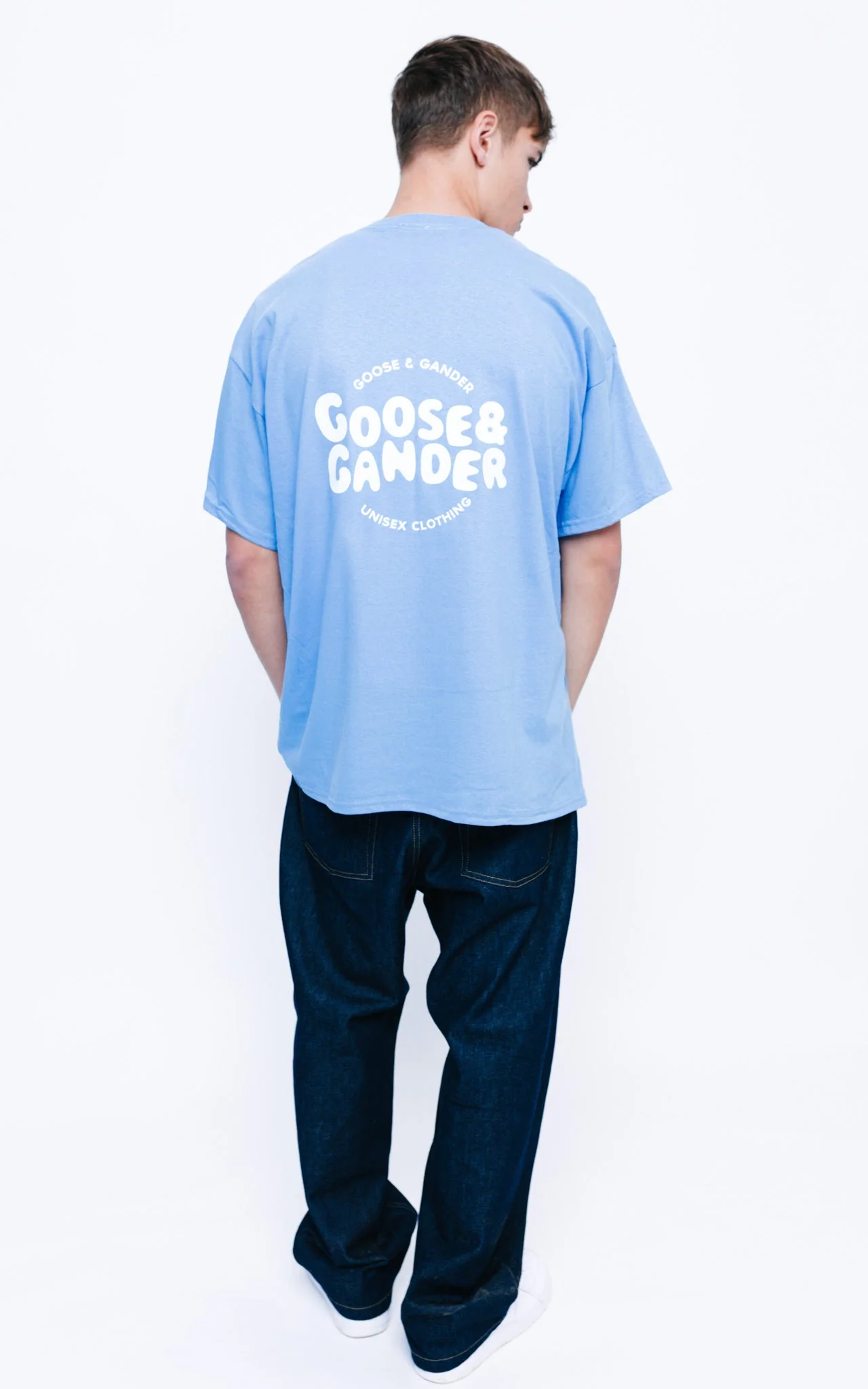 Azure Tee - Carolina Blue - Image 9