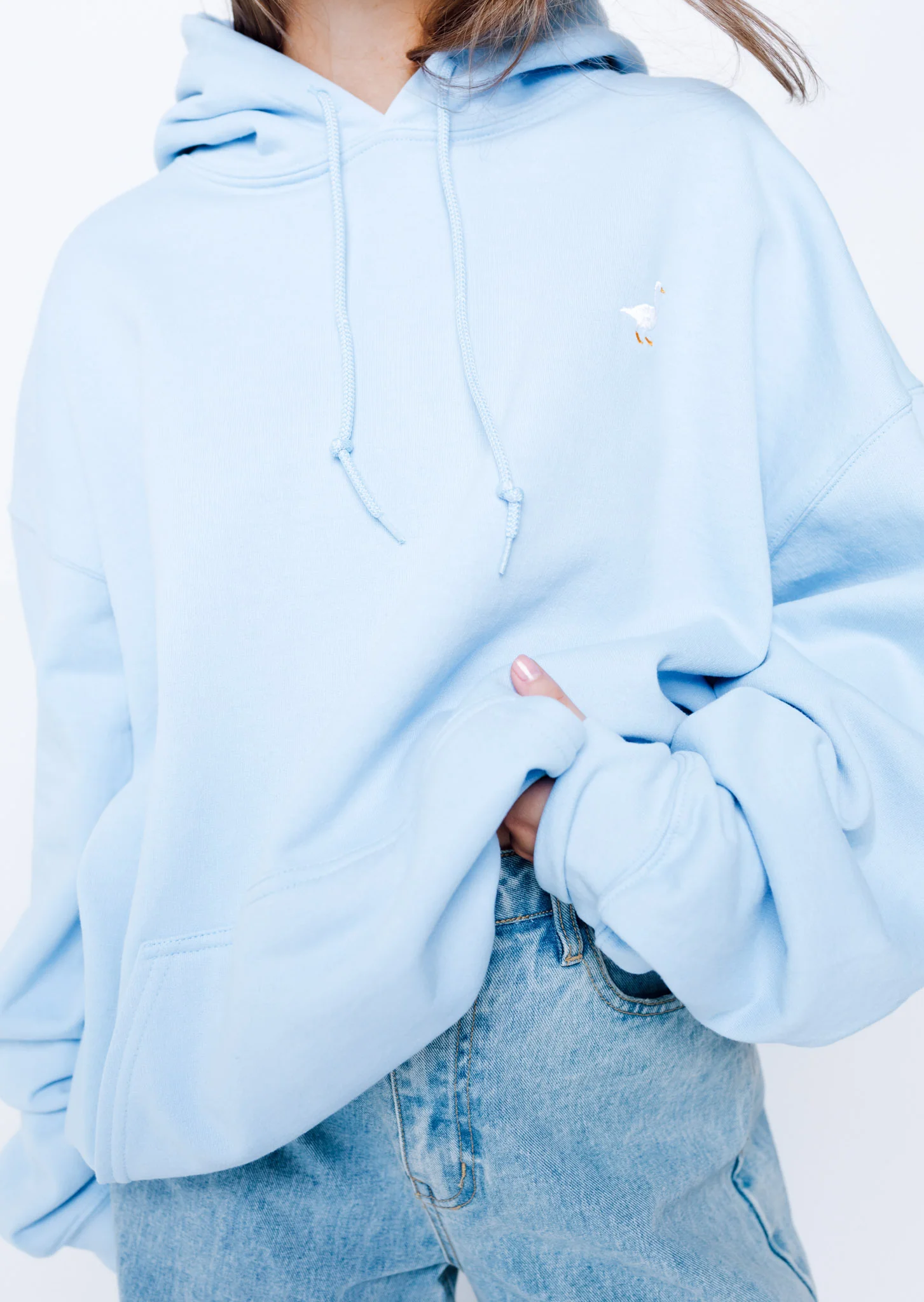 Goose Hood - Baby Blue - Image 4