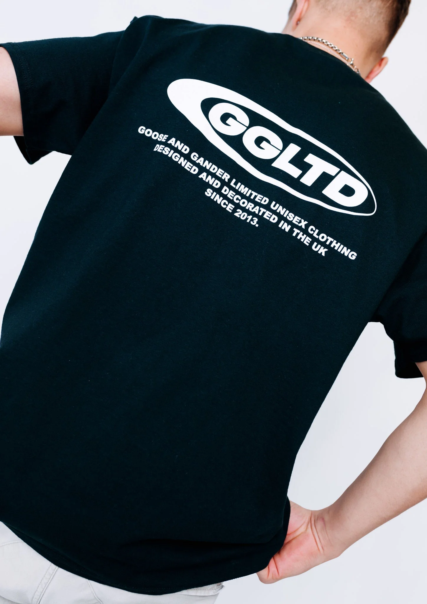 Goose League Tee - Black - Image 2