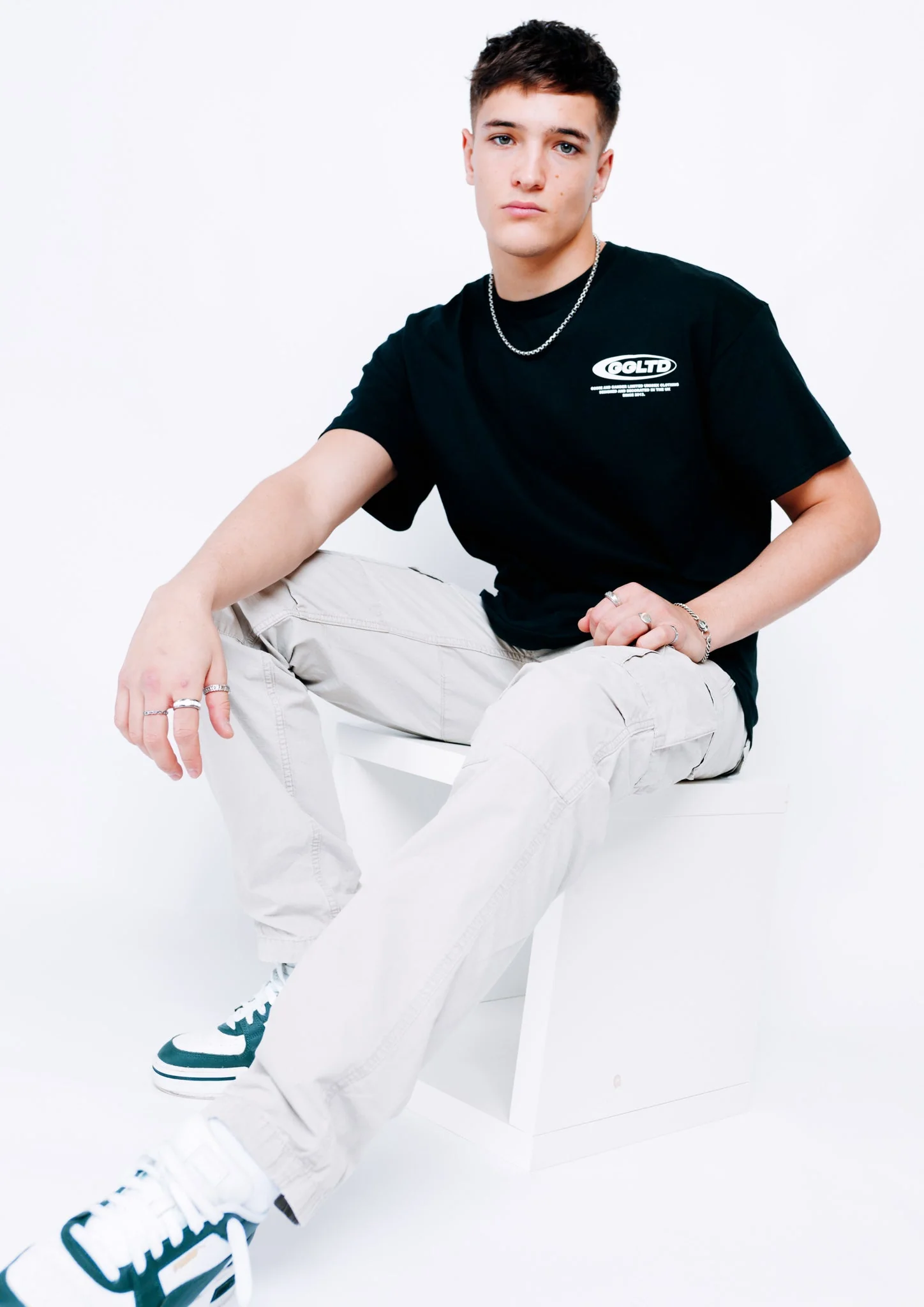Goose League Tee - Black - Image 3