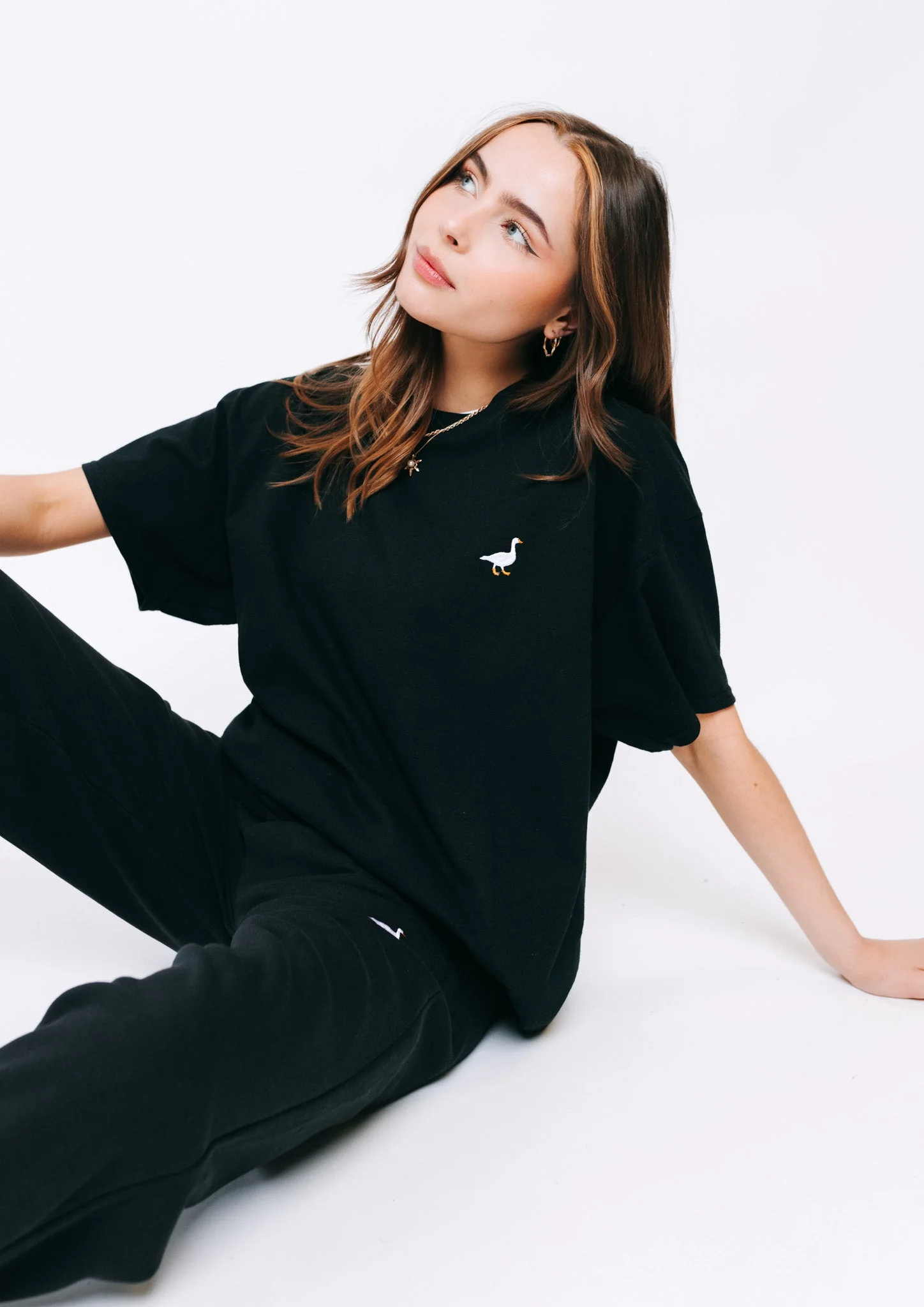 Goose Tee - Black - Image 3