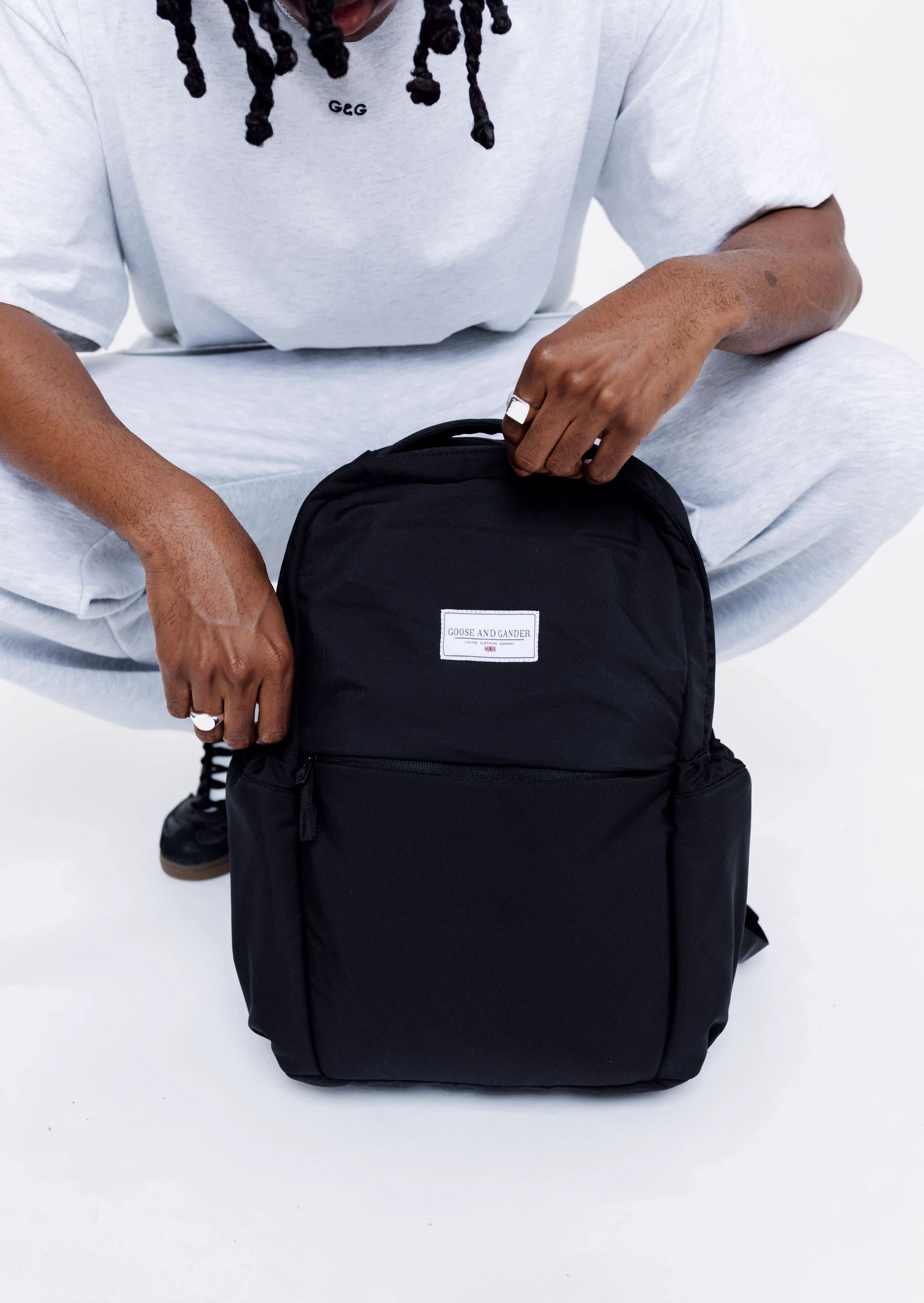 LTD Patch Rucksack - Black - Image 3