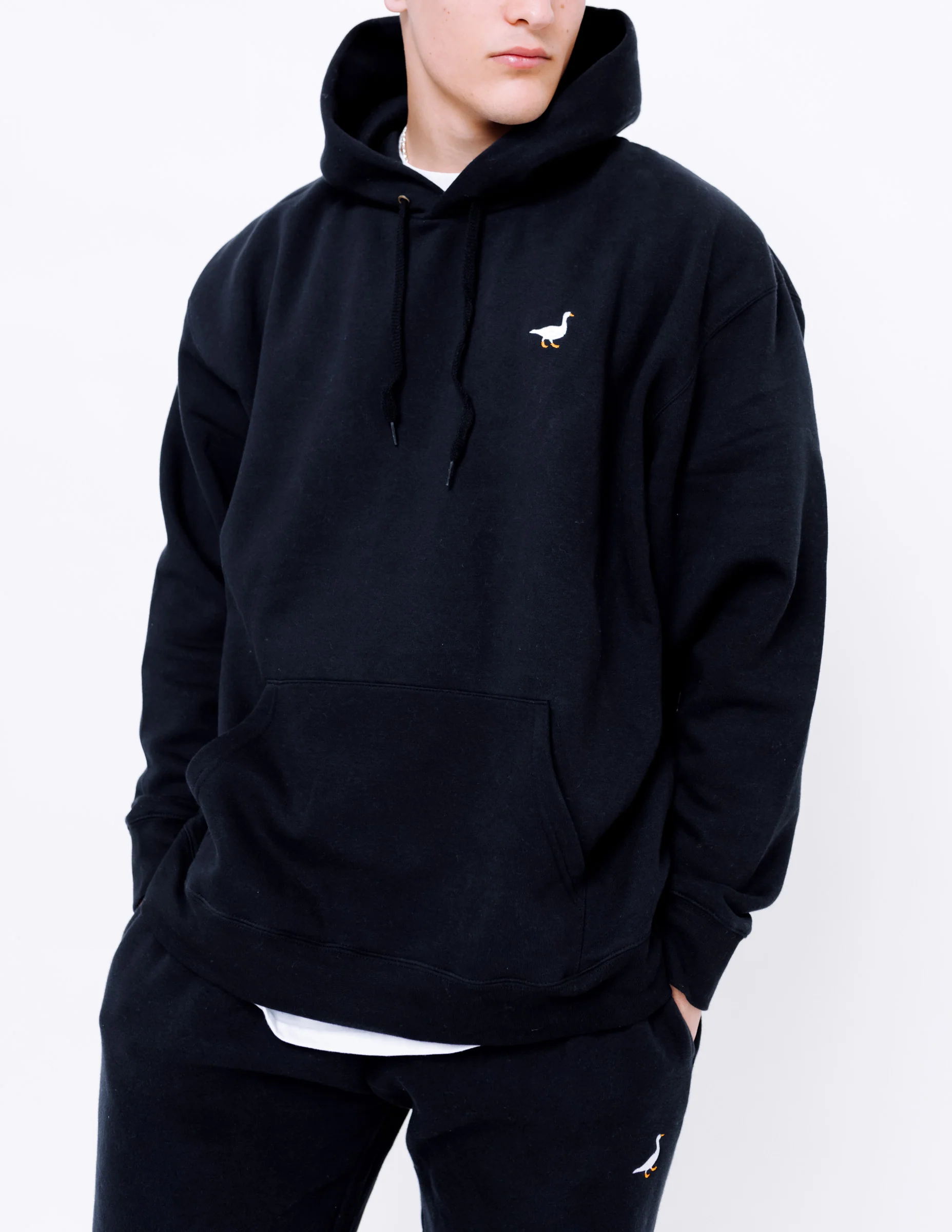 Premium Goose Hood - Black - Image 6