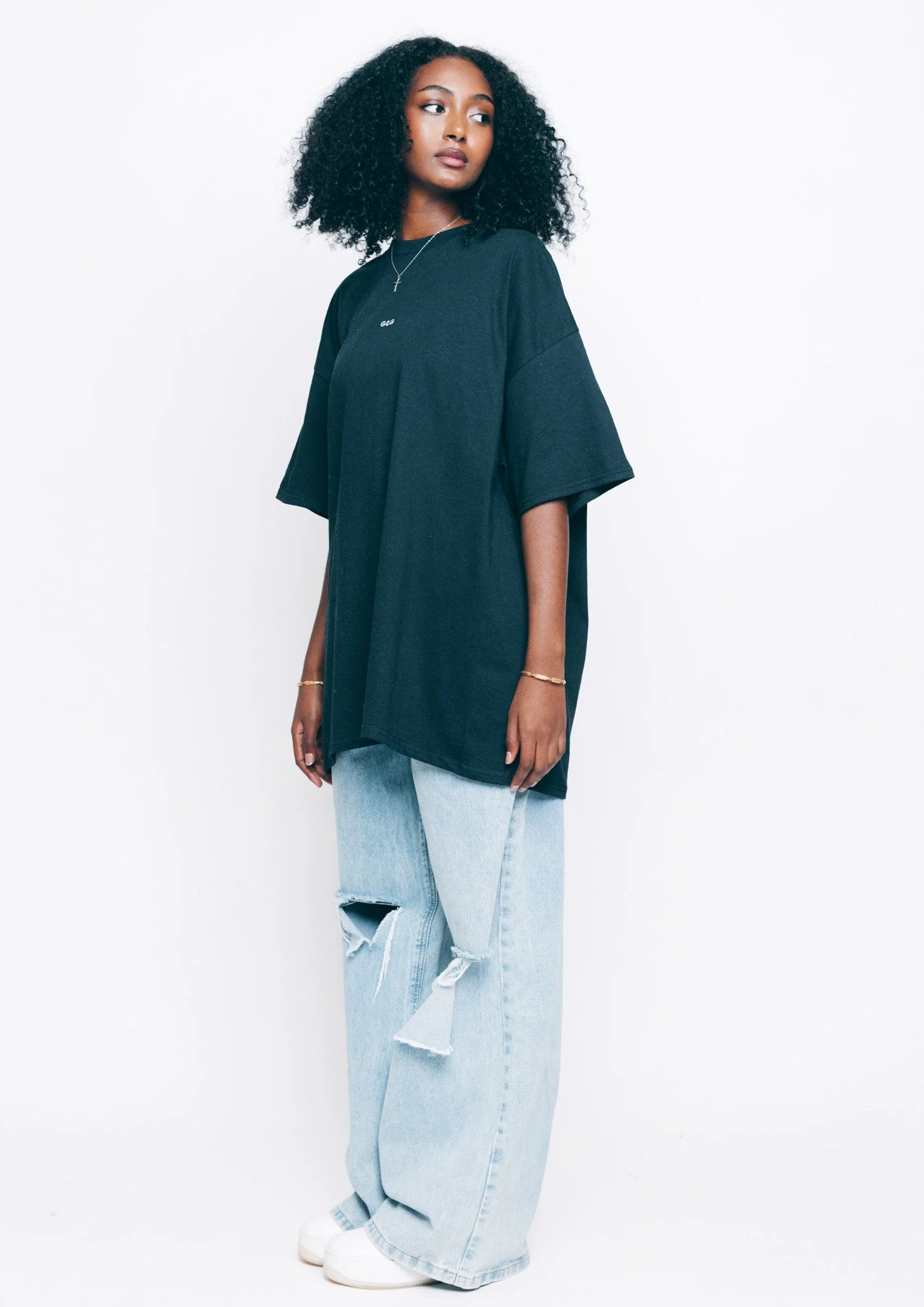 Simple Tee - Black - Image 3