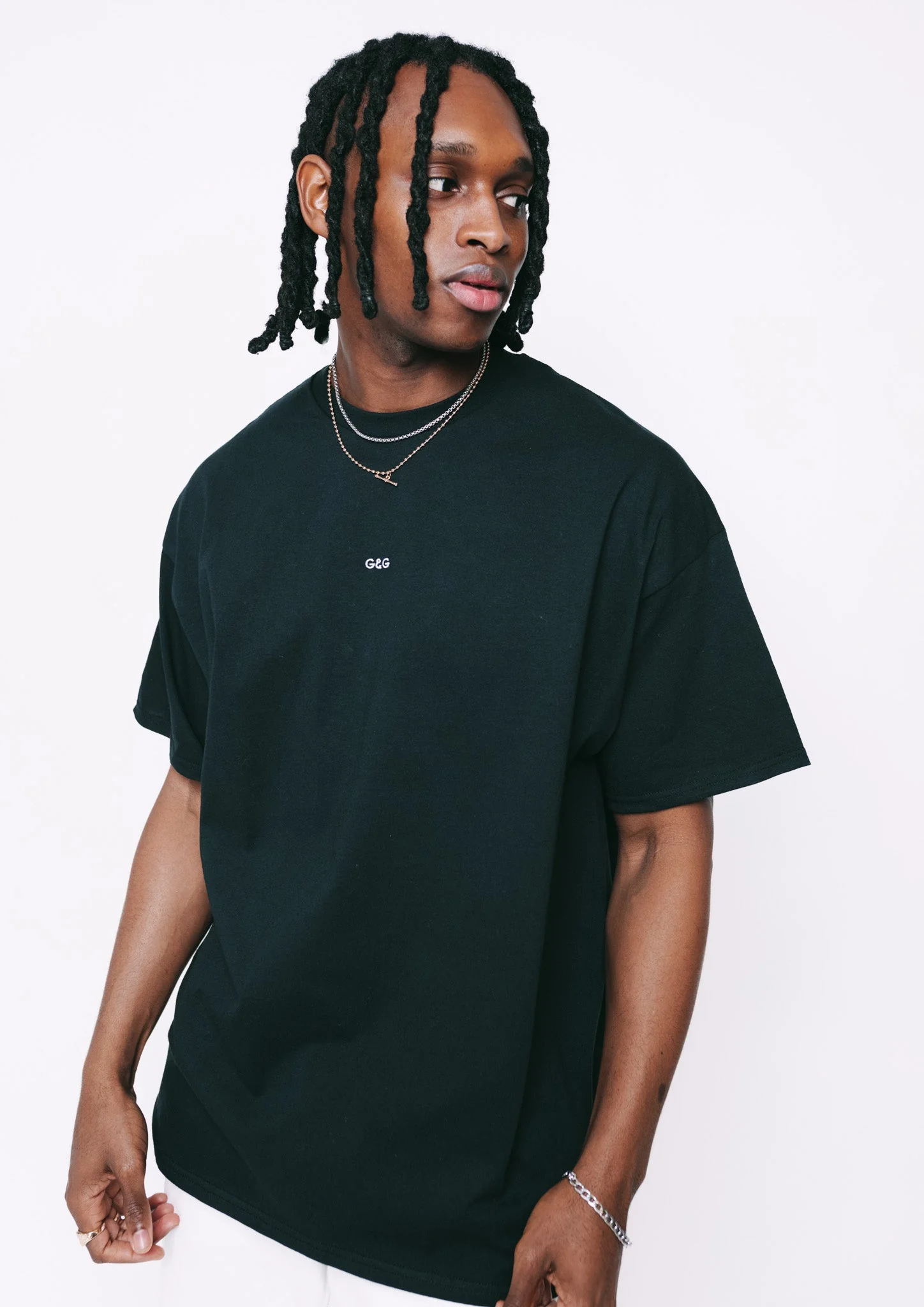 Simple Tee - Black - Image 4