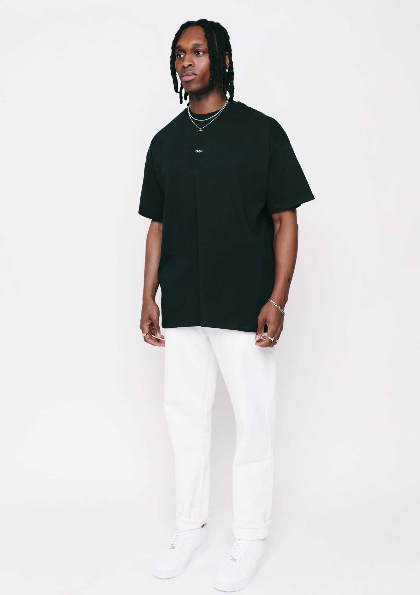 Simple Tee - Black - Image 6