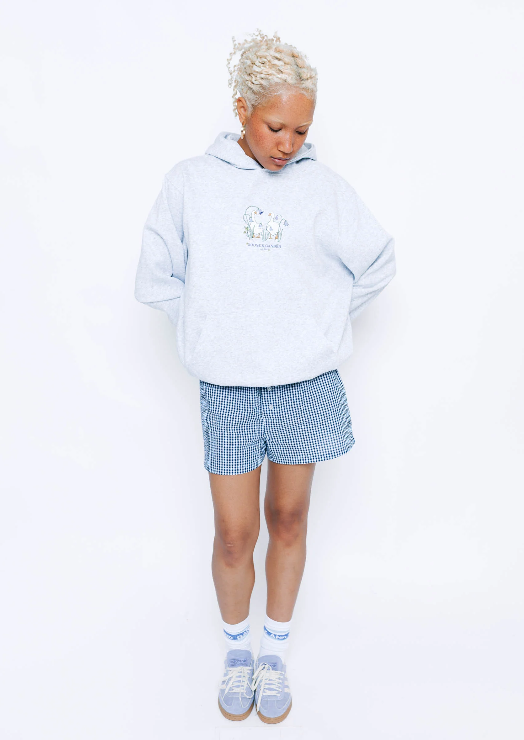 Bluebell Hoodie - Ash Grey - Image 4