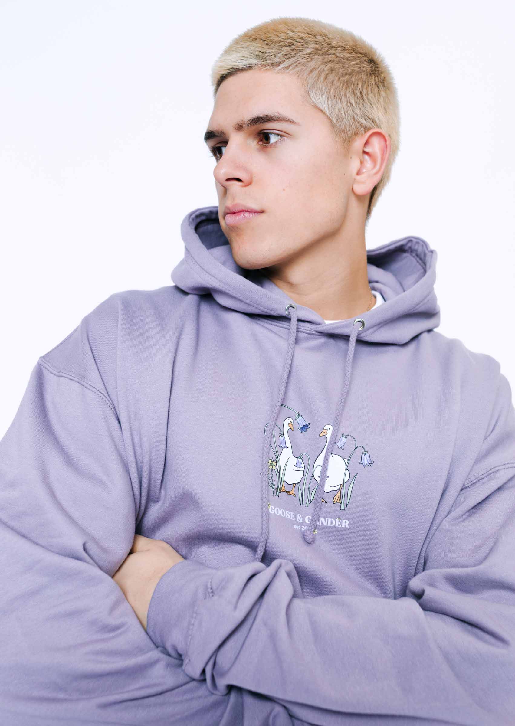 Bluebell Hoodie - Dusty Lilac - Image 3