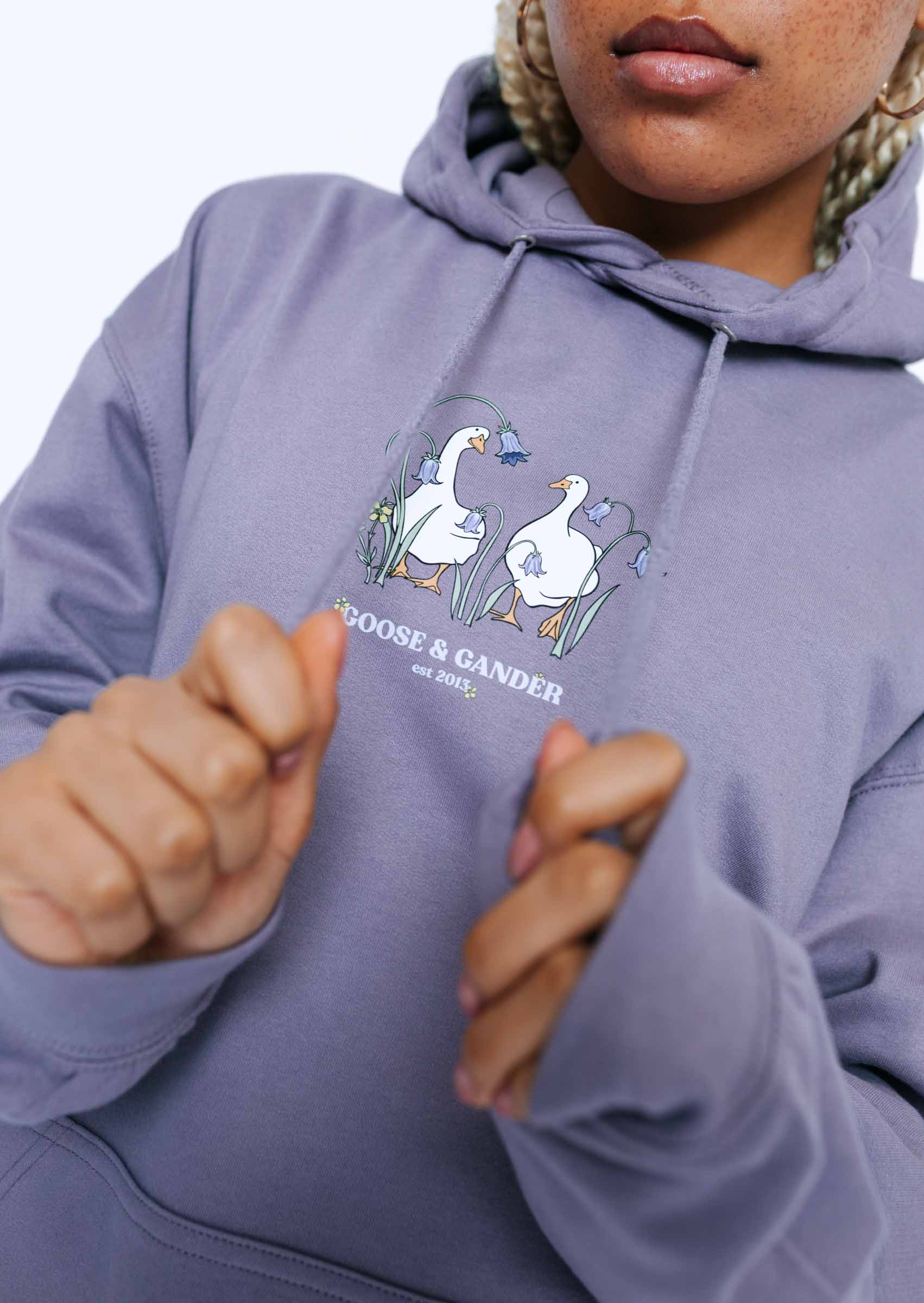 Bluebell Hoodie - Dusty Lilac - Image 5