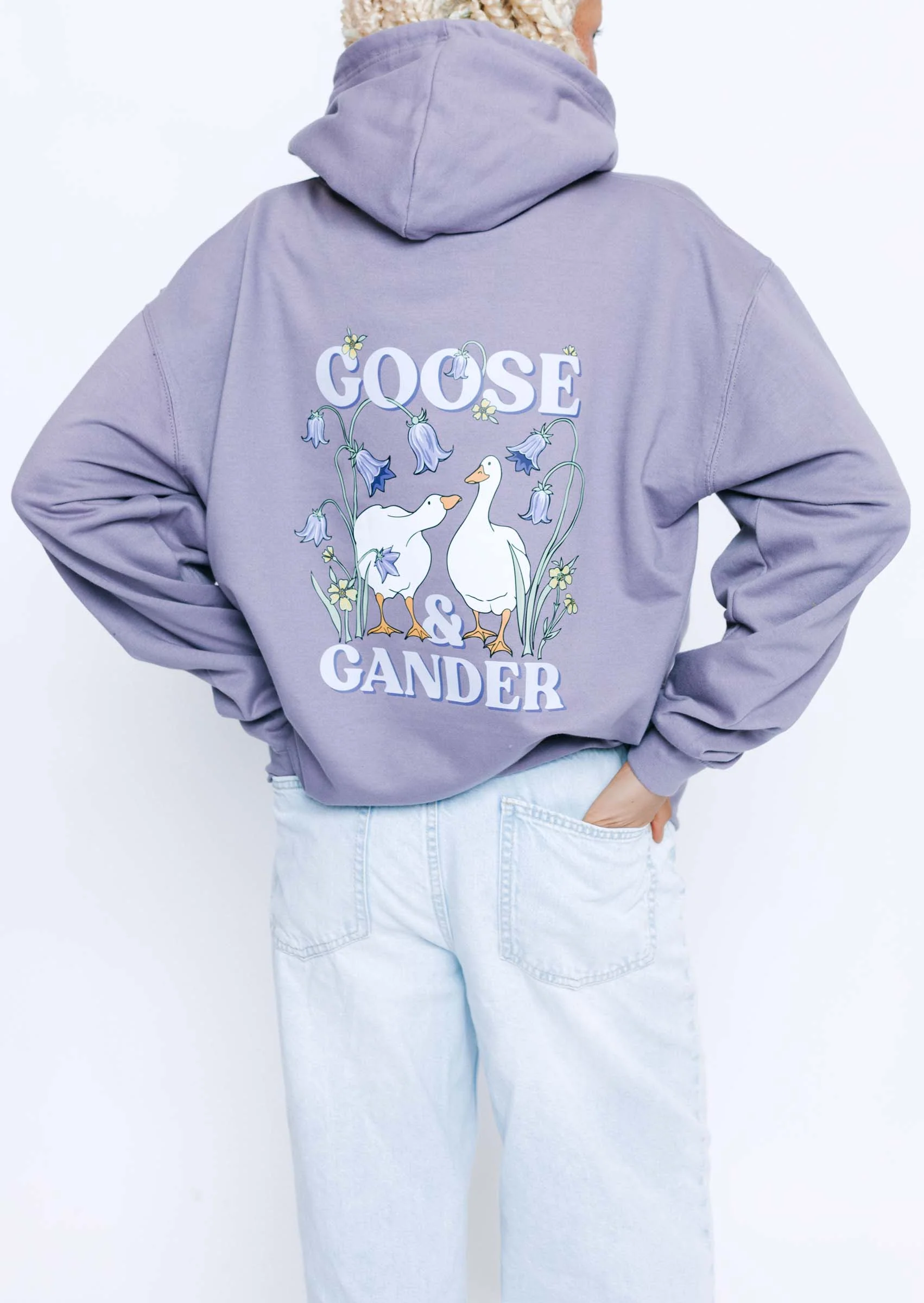 Bluebell Hoodie - Dusty Lilac - Image 6