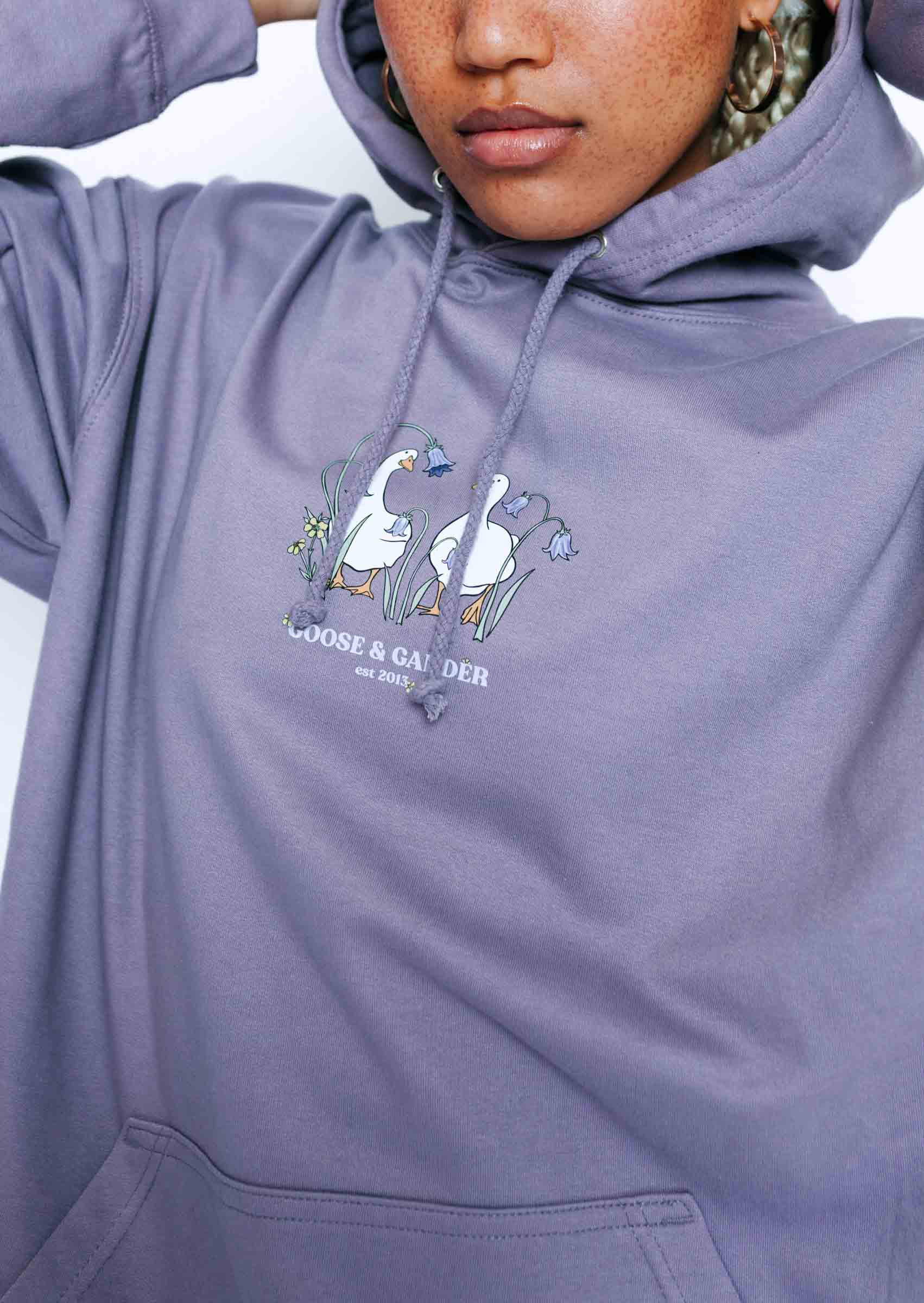 Bluebell Hoodie - Dusty Lilac - Image 8