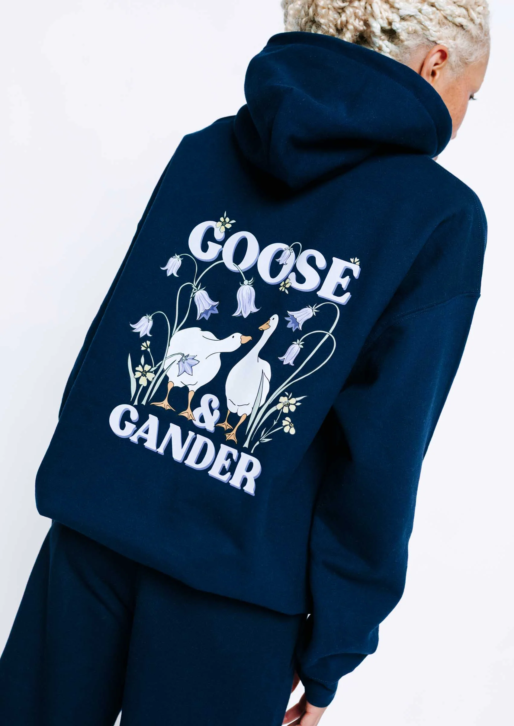 Bluebell Hoodie - Navy - Image 3