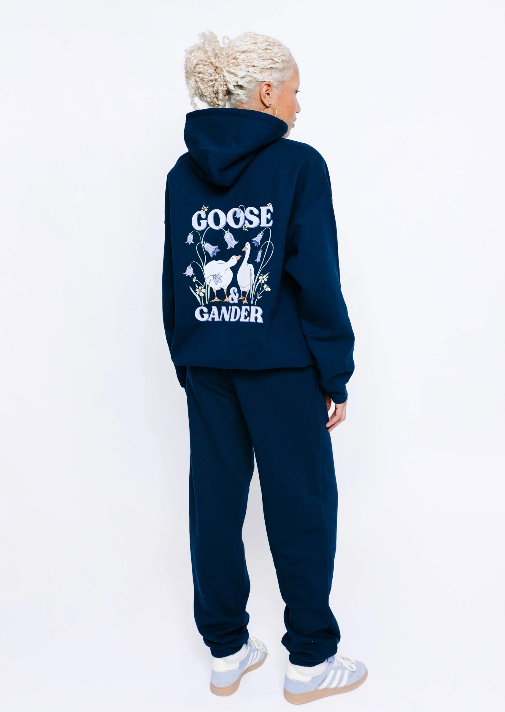 Bluebell Hoodie - Navy - Image 5