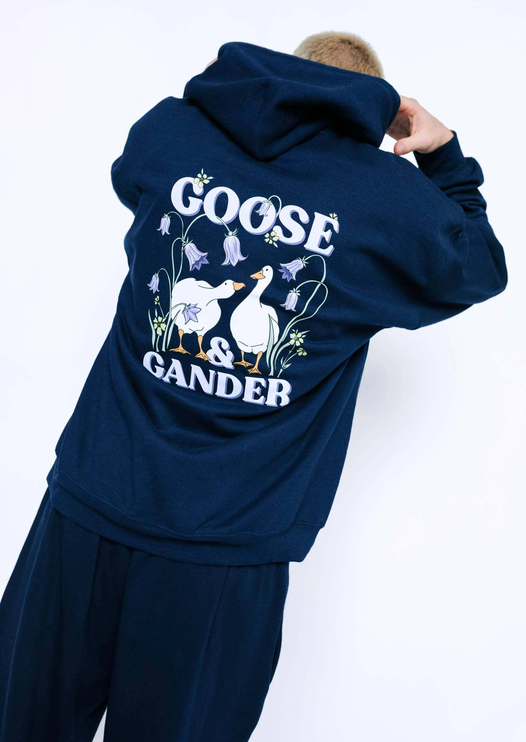 Bluebell Hoodie - Navy - Image 6