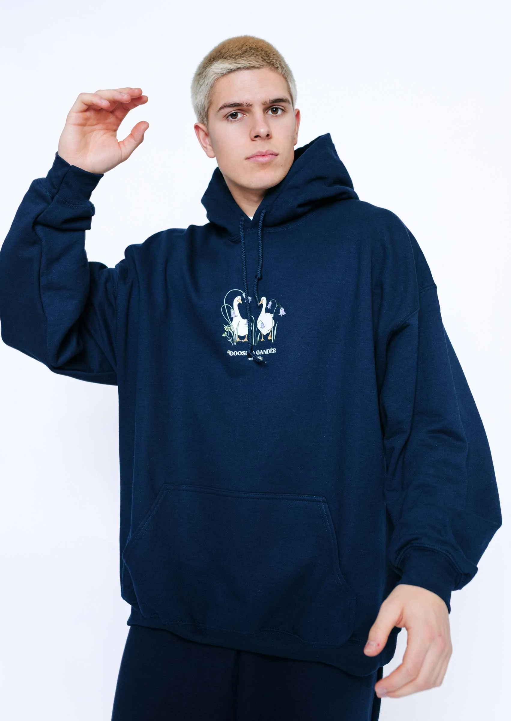 Bluebell Hoodie - Navy - Image 7