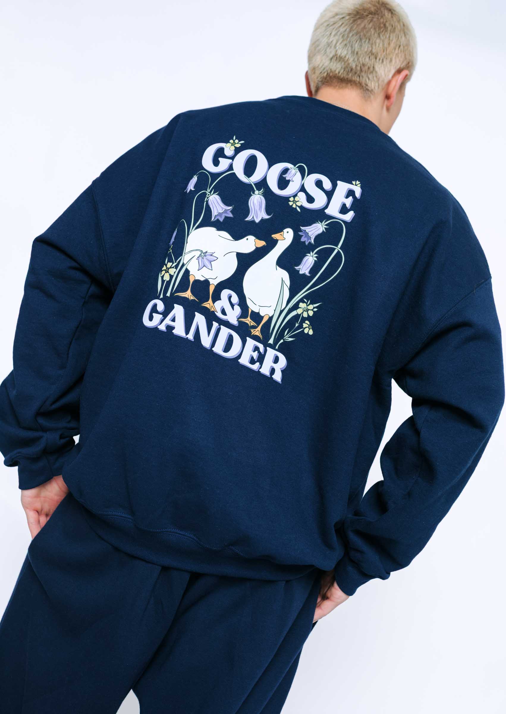 Bluebell Printed Sweatshirt - Navy - Image 3