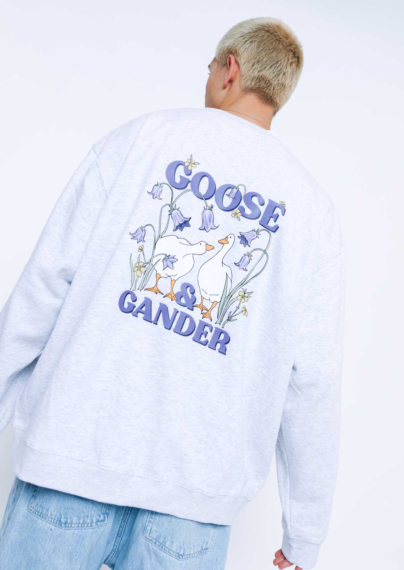 Bluebell Sweatshirt - Ash Grey