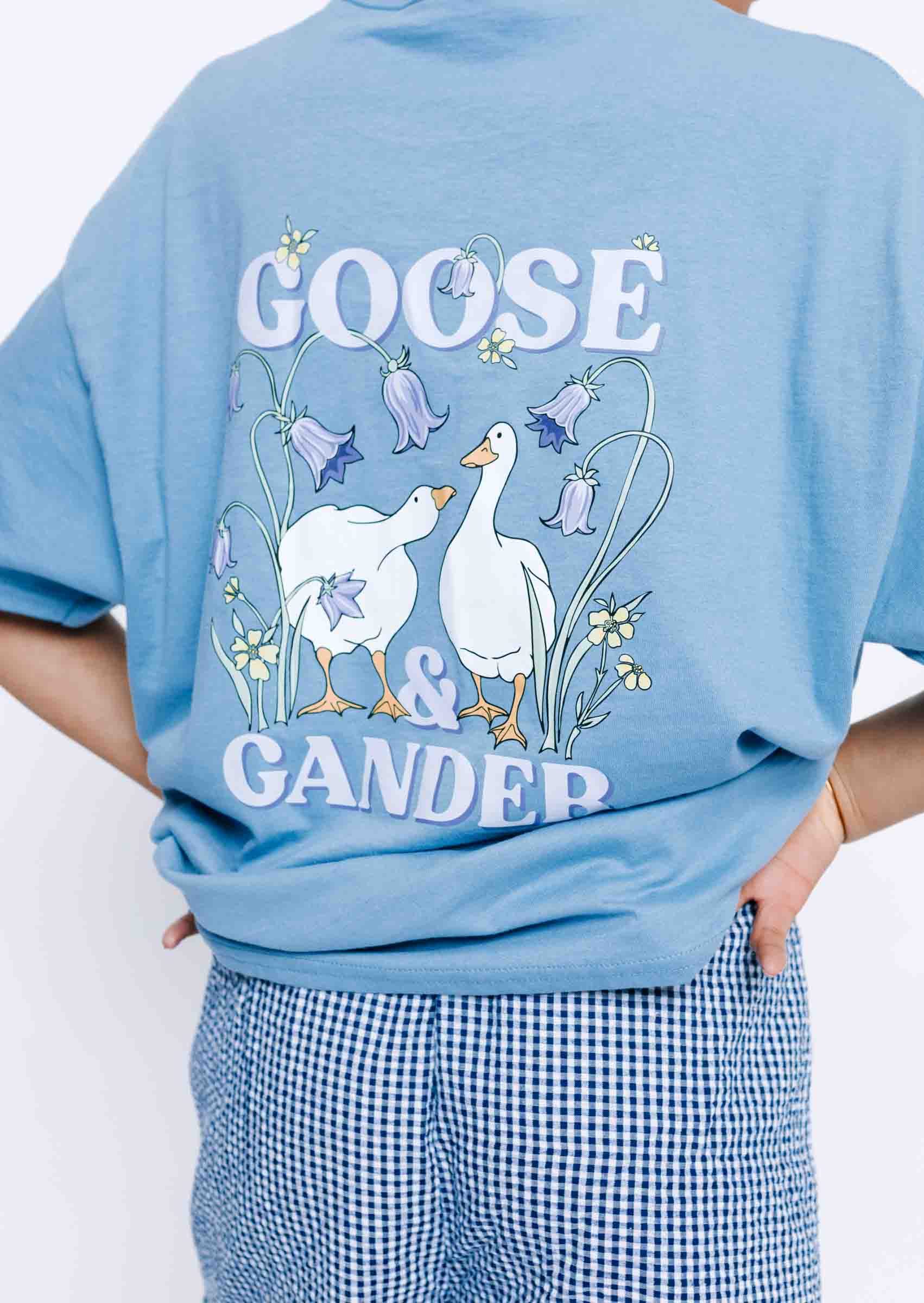 Bluebell Tee - Stone Blue - Image 3