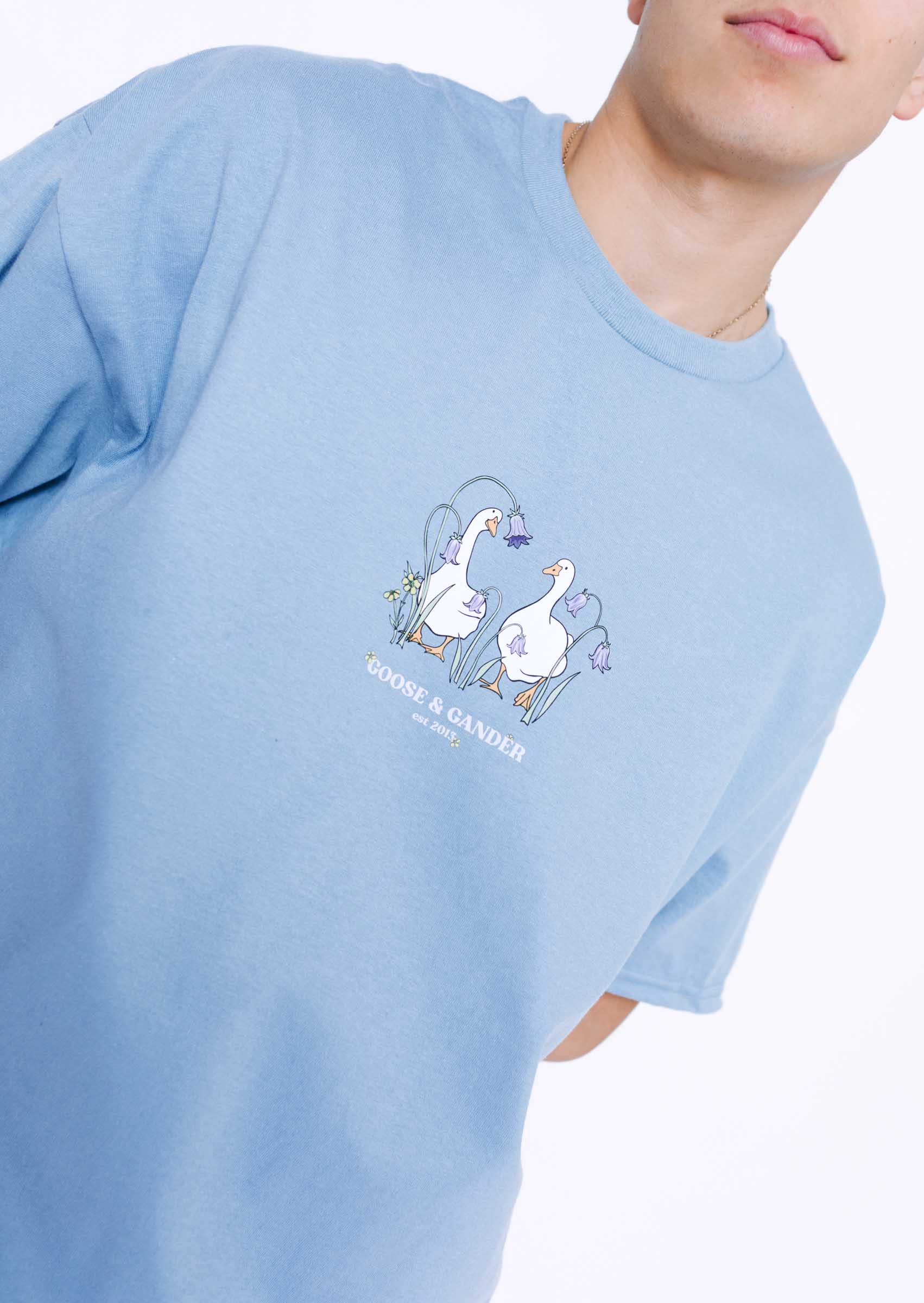 Bluebell Tee - Stone Blue - Image 6