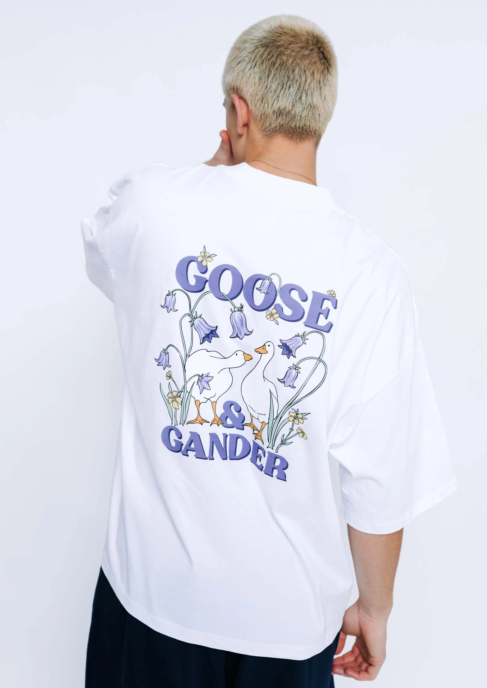 Bluebell Boxy Tee - White - Image 7