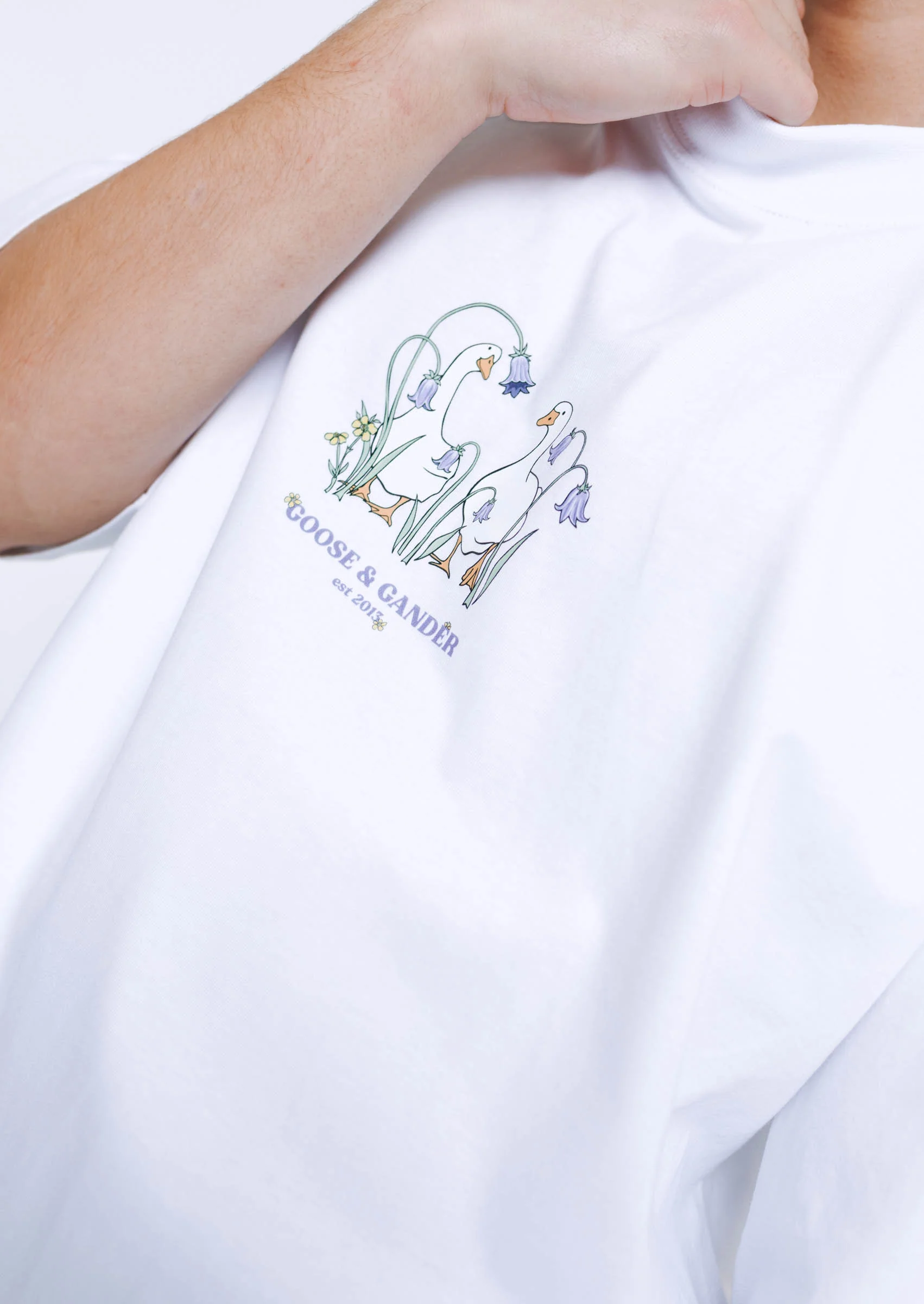 Bluebell Boxy Tee - White - Image 8