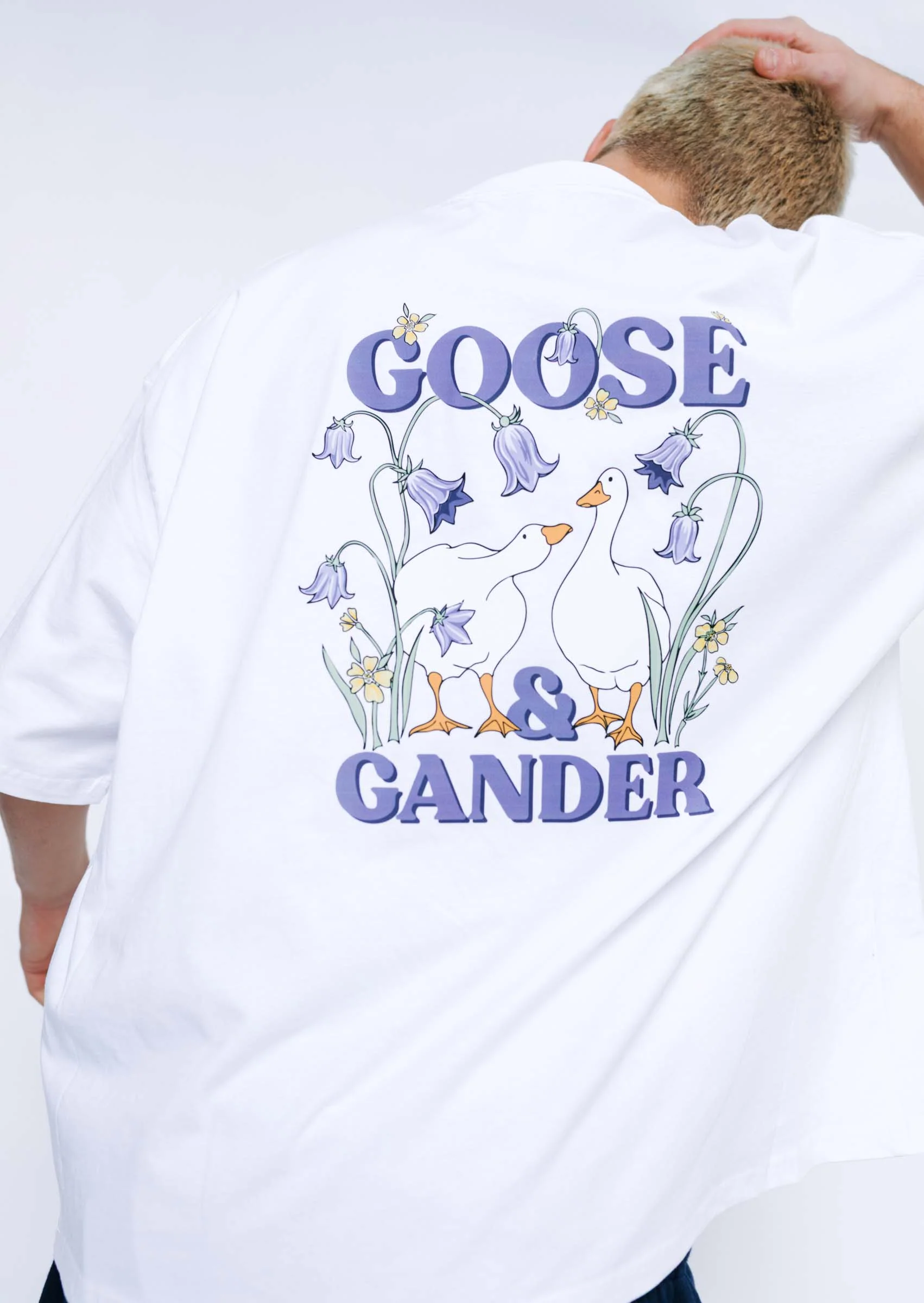 Bluebell Boxy Tee - White - Image 9