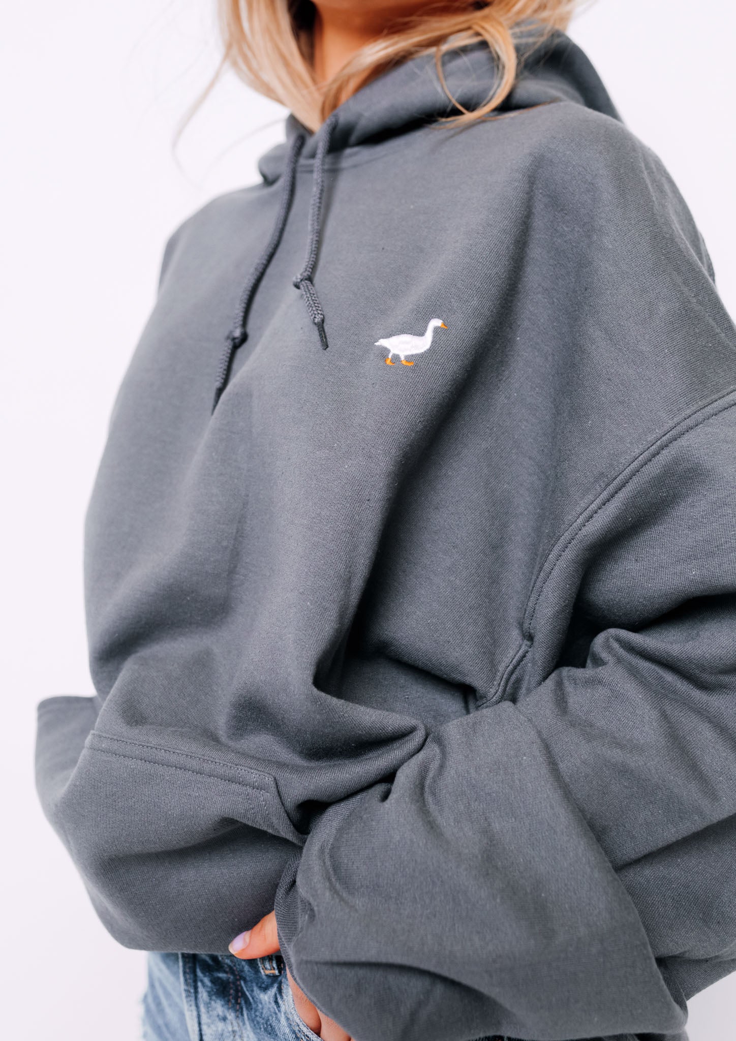 Goose Hood - Charcoal - Image 8
