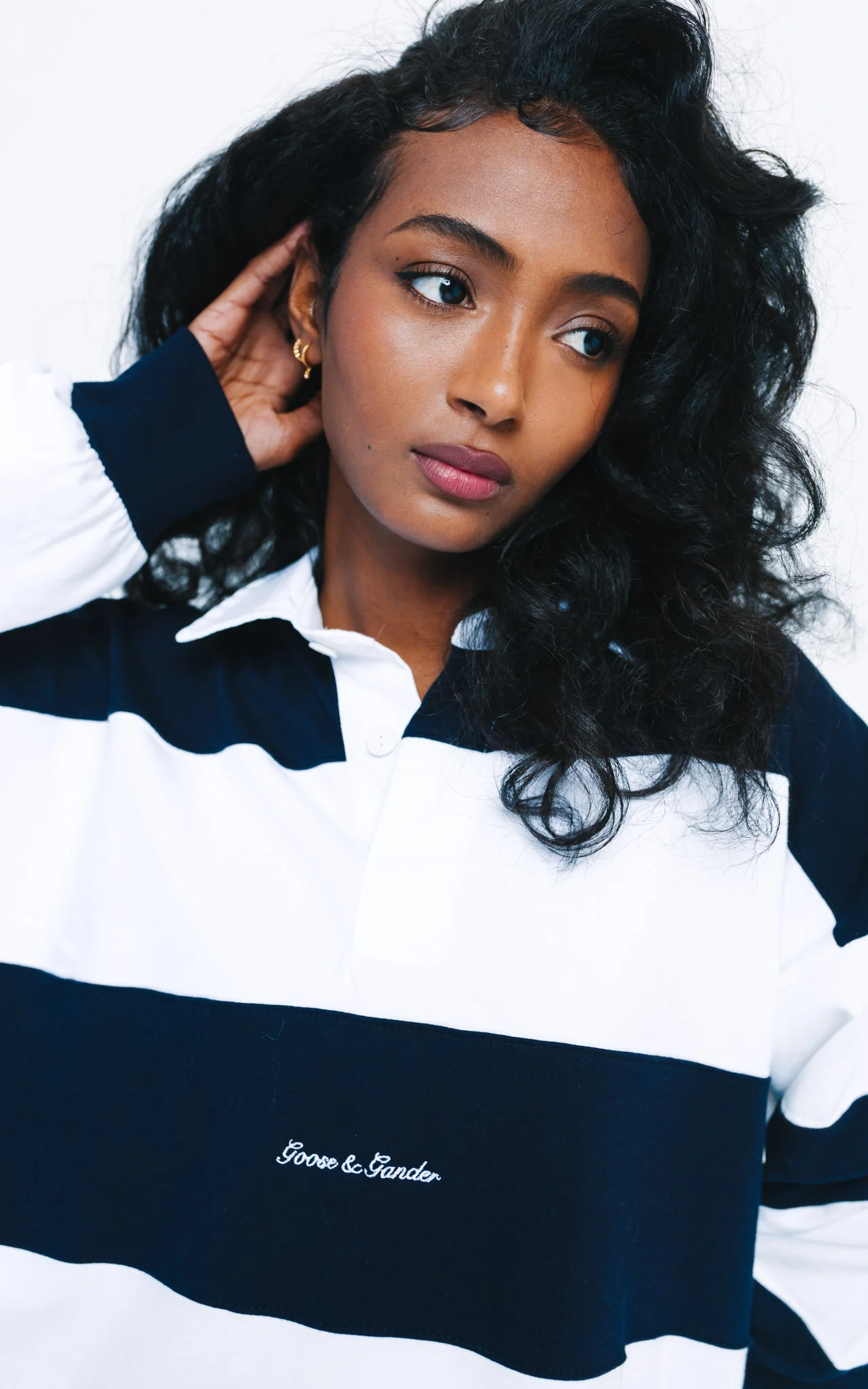 Rugby Shirt - Navy - Image 6