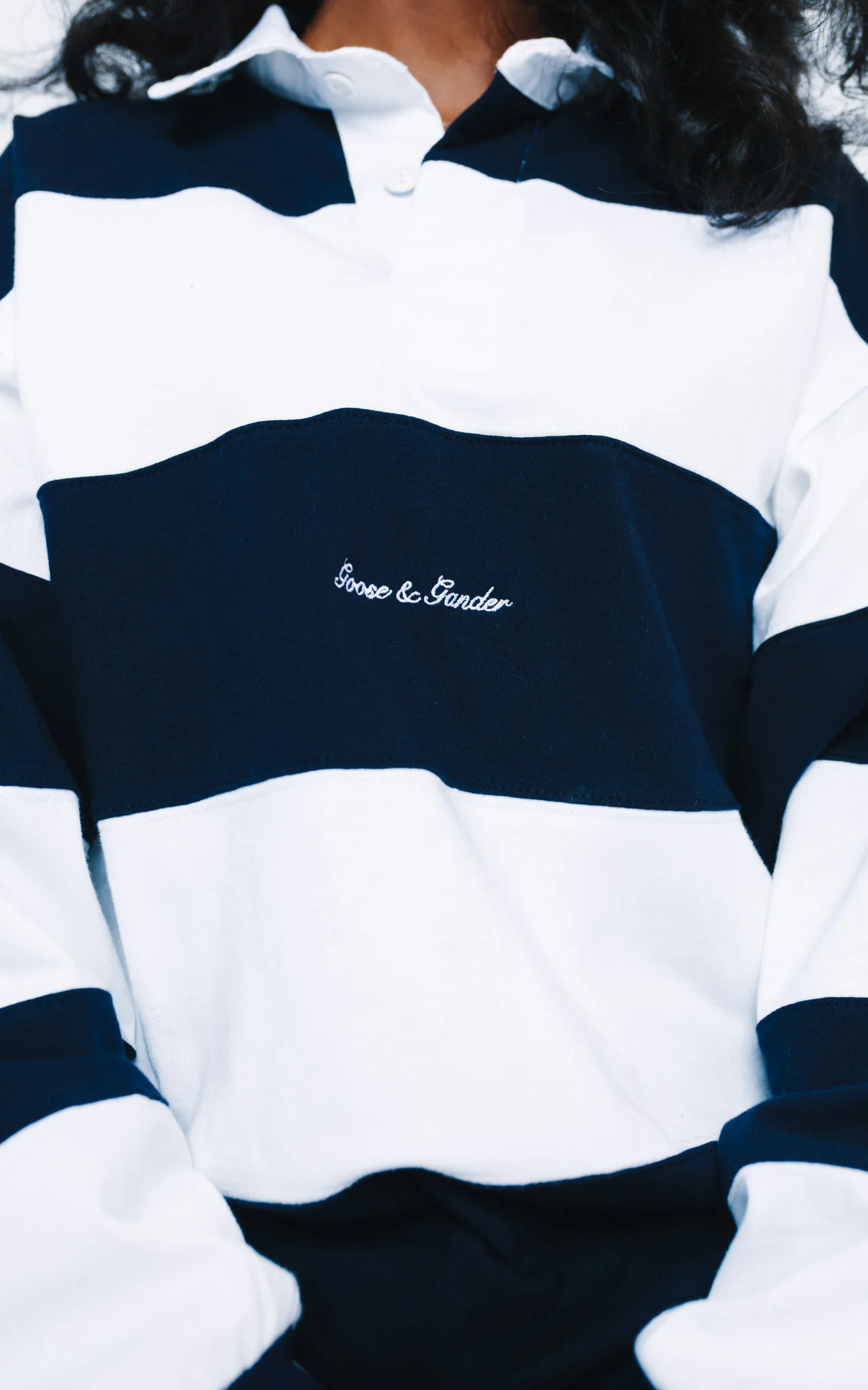 Rugby Shirt - Navy - Image 7