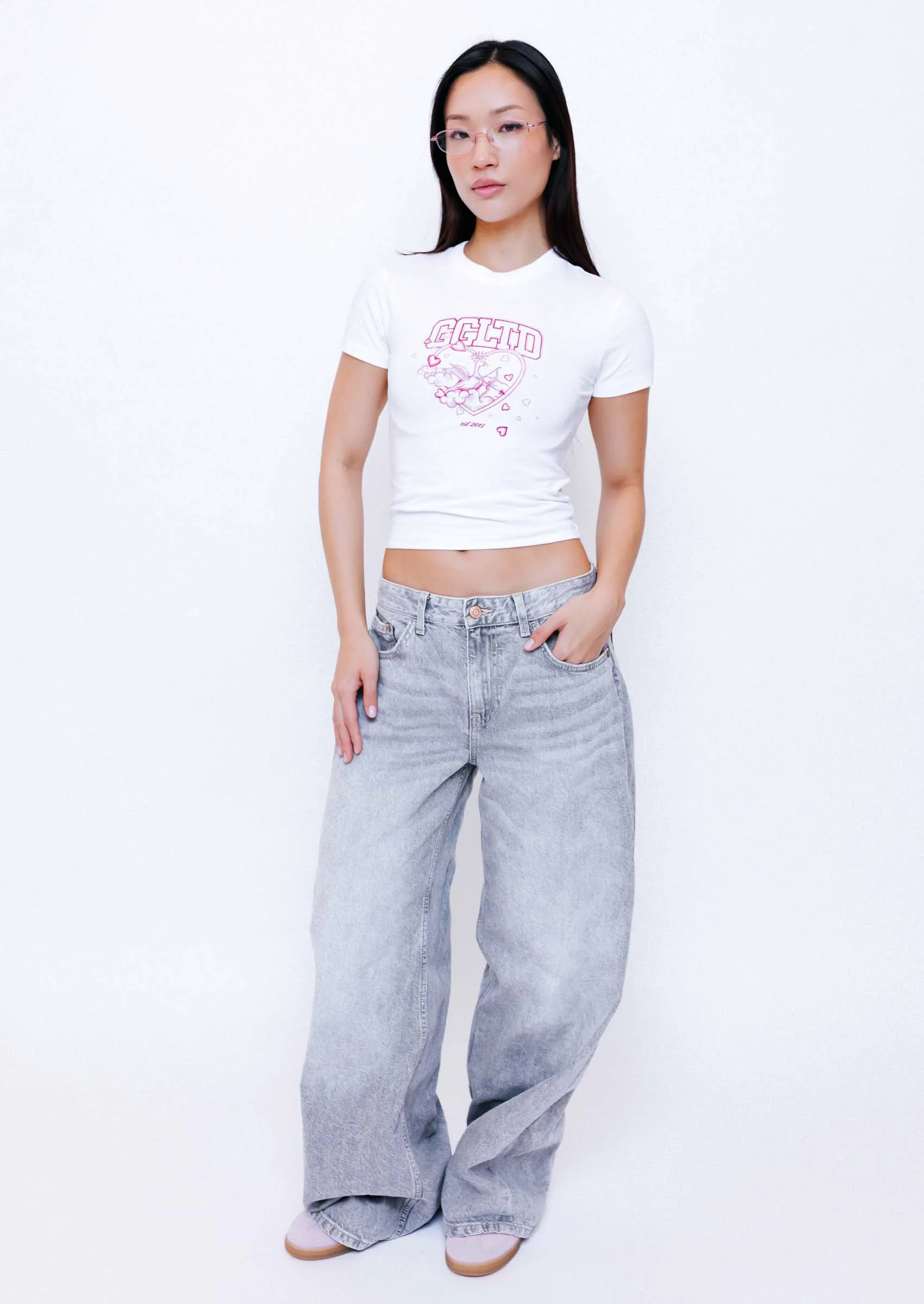 Cupid Baby Tee - White - Image 7