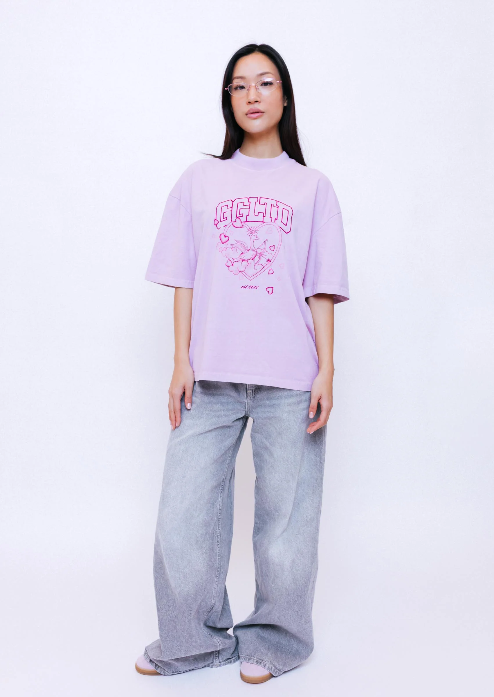 Cupid Tee - Baby Pink - Image 3